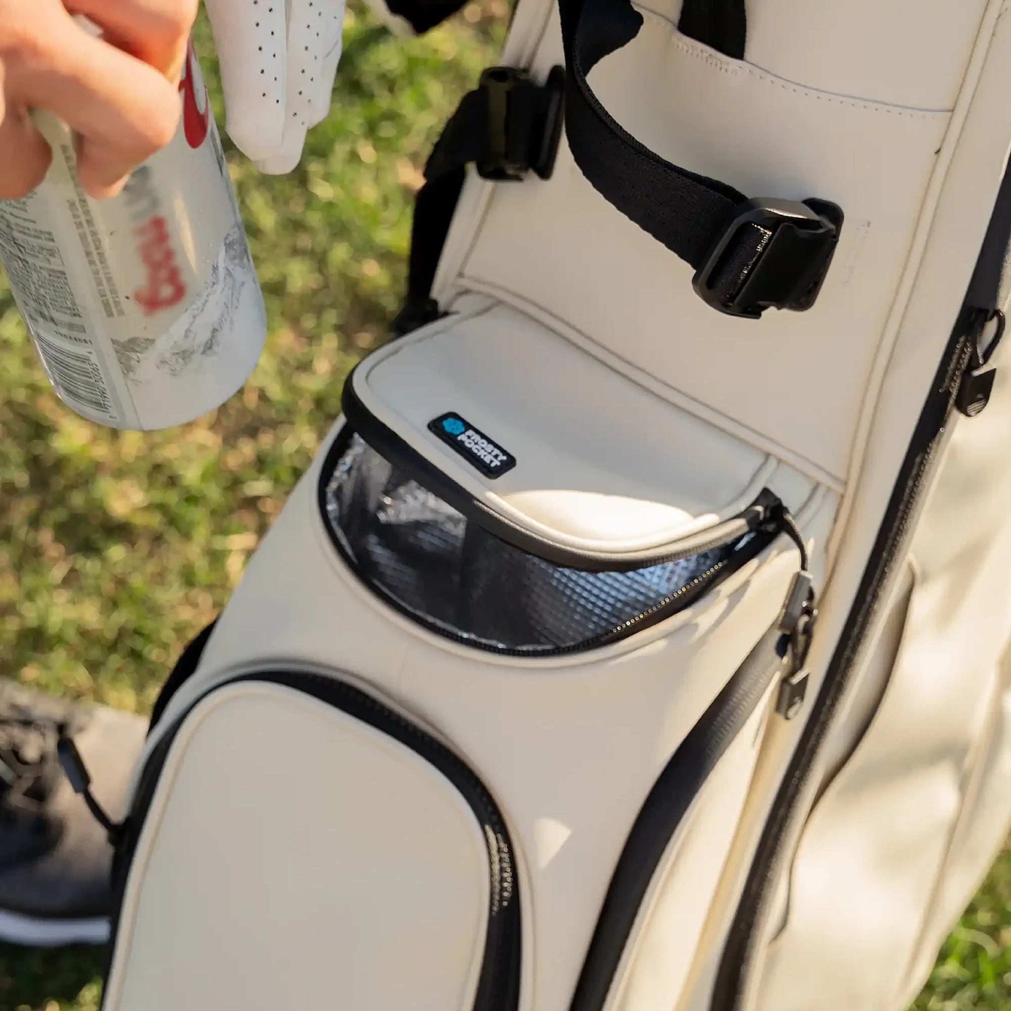 Sunday Golf S-Class Ryder Golf Stand Bag - Cream