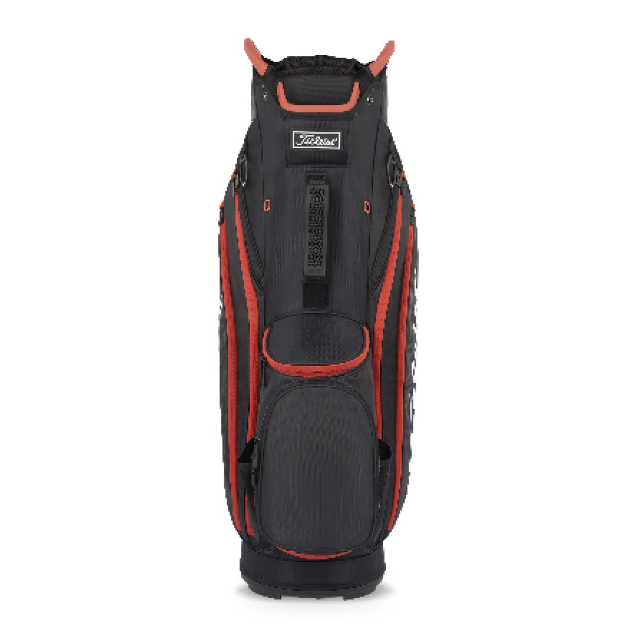 Titleist Cart 14 Lightweight Golf Cart Bag - Black, Black & Red