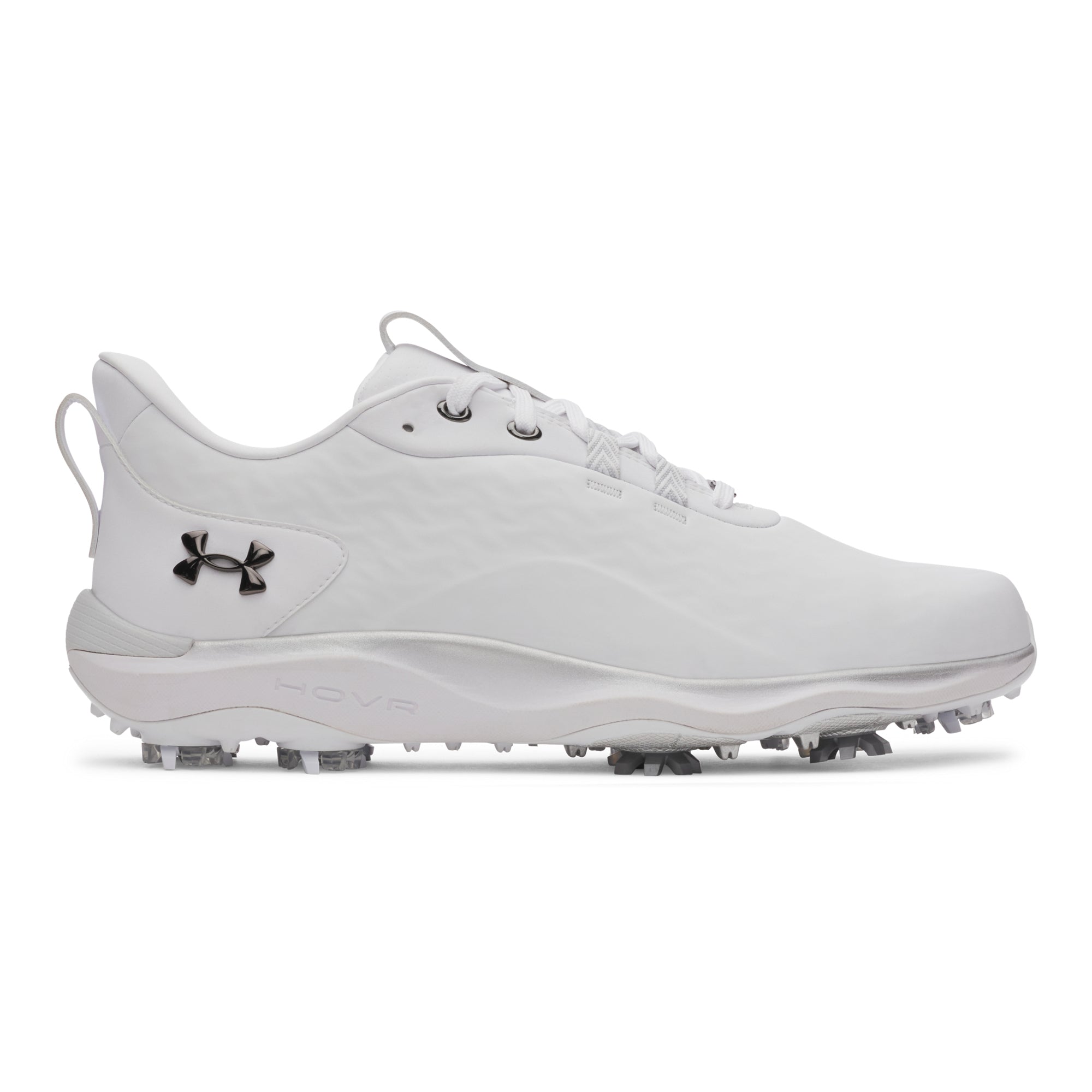 Under Armour Drive Pro Clone Spiked Golf Shoes - White