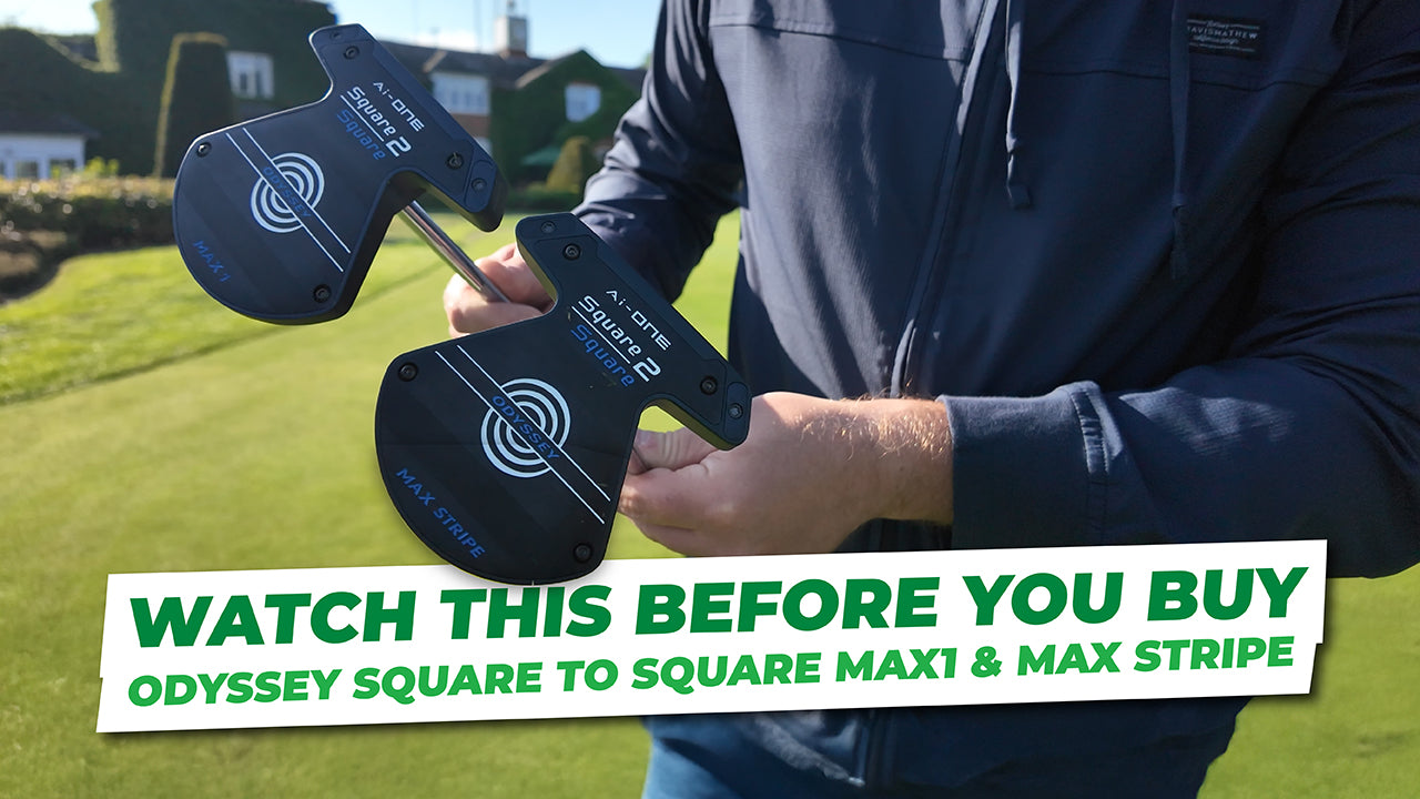 Equipment Reviewed – Odyssey Square 2 Square Max 1 & Max Stripe Putter