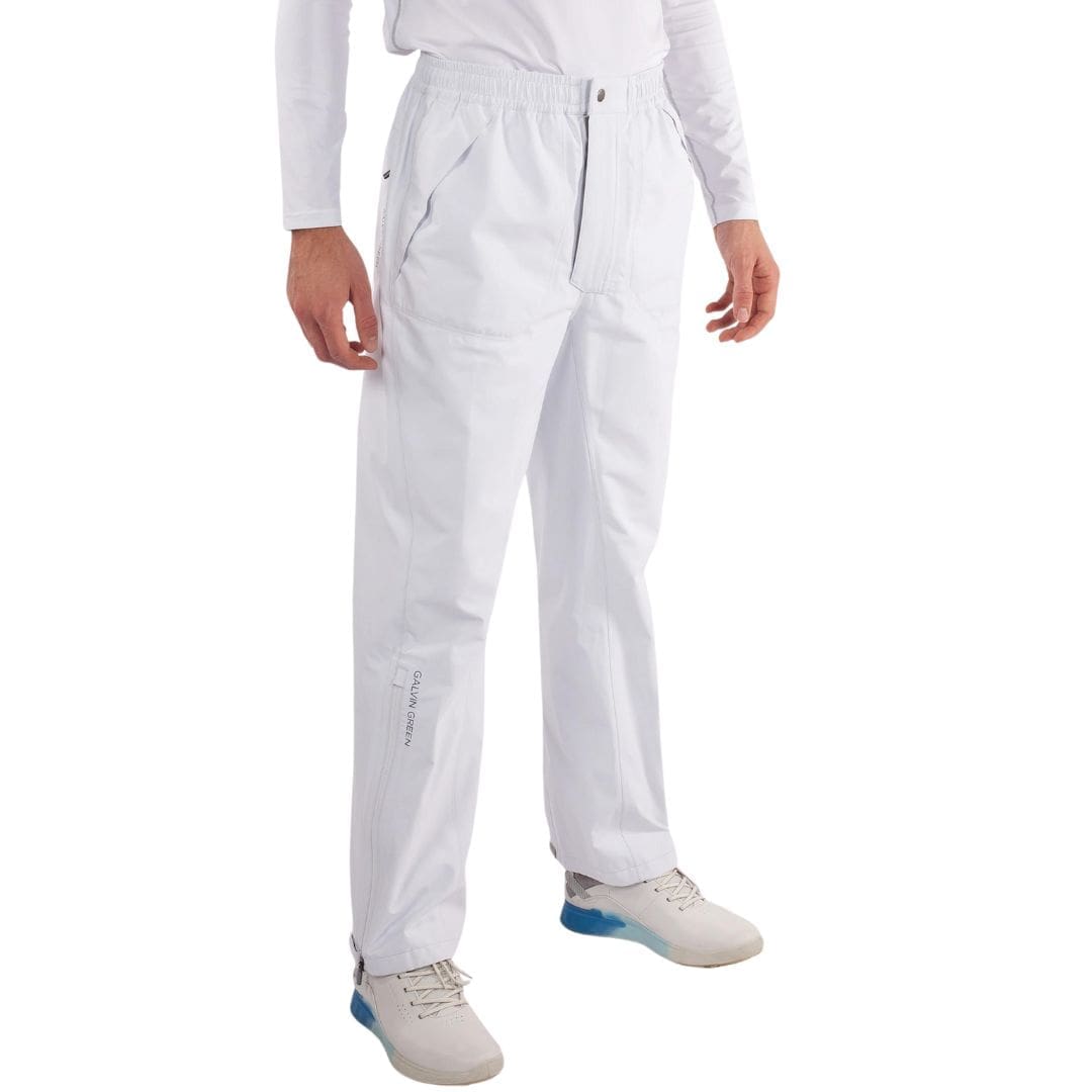 Galvin Green Arthur Waterproof Golf Trousers (White)
