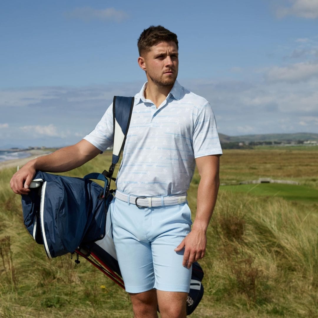 Galvin Green Wave Belt (White)