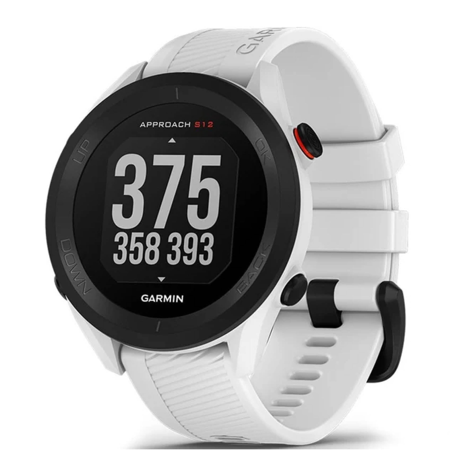 Garmin Approach S12 Golf GPS Watch - White