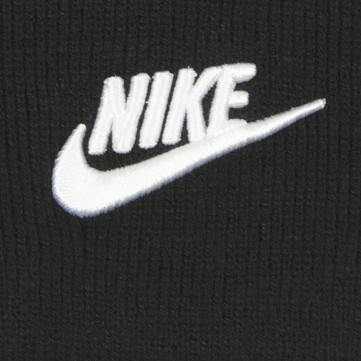 Nike Peak Futura Golf Beanie Hat - Black & White