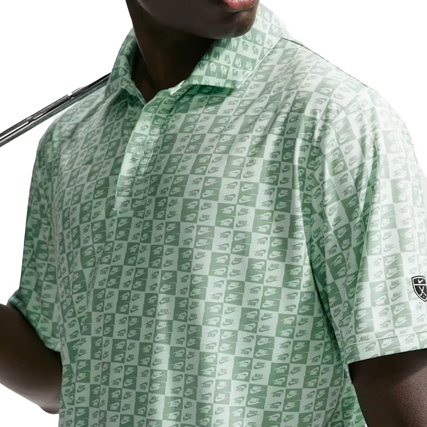 Nike Dri-FIT Par Icon Golf Polo Shirt - Barely Green