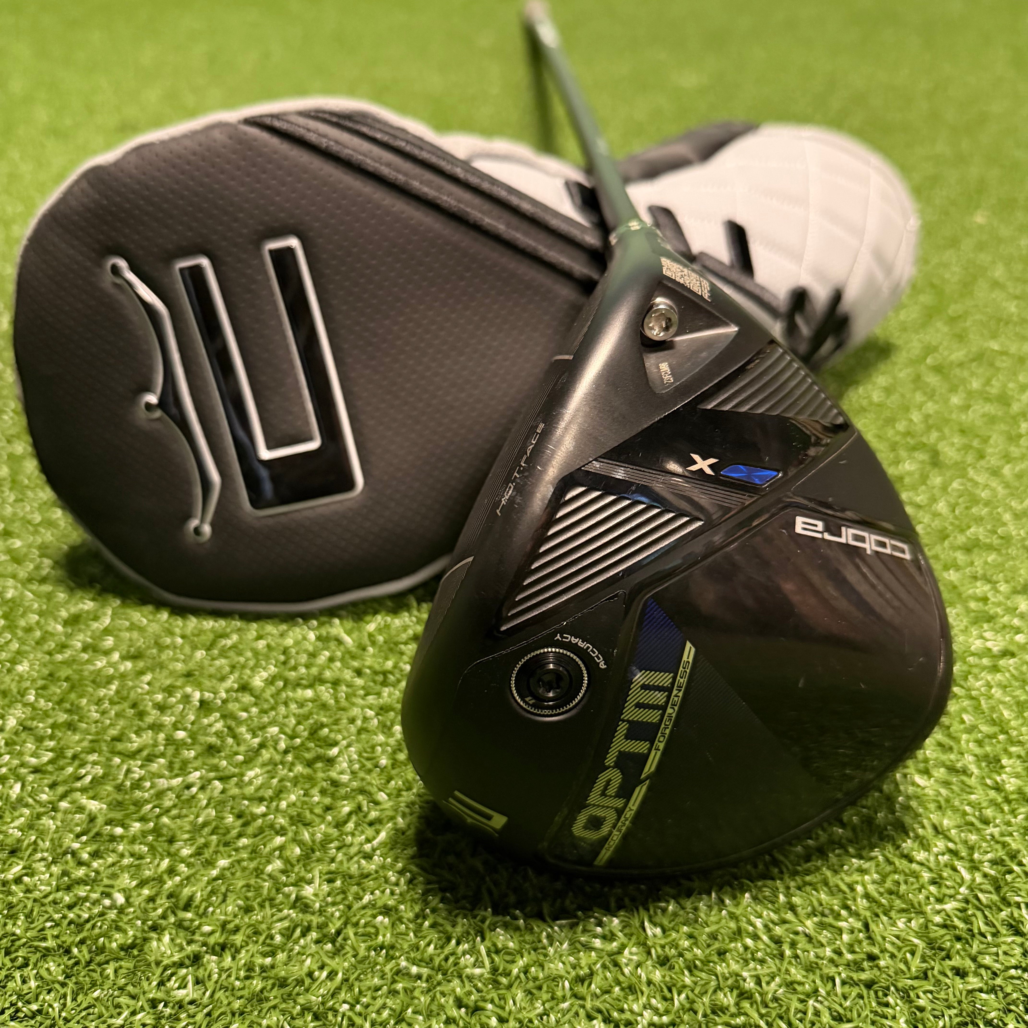 Cobra OTPM X Driver - 9 Degree - Project X Denali Frost Silver 60g X-Stiff 6.5 - Golf Pride Z-Cord