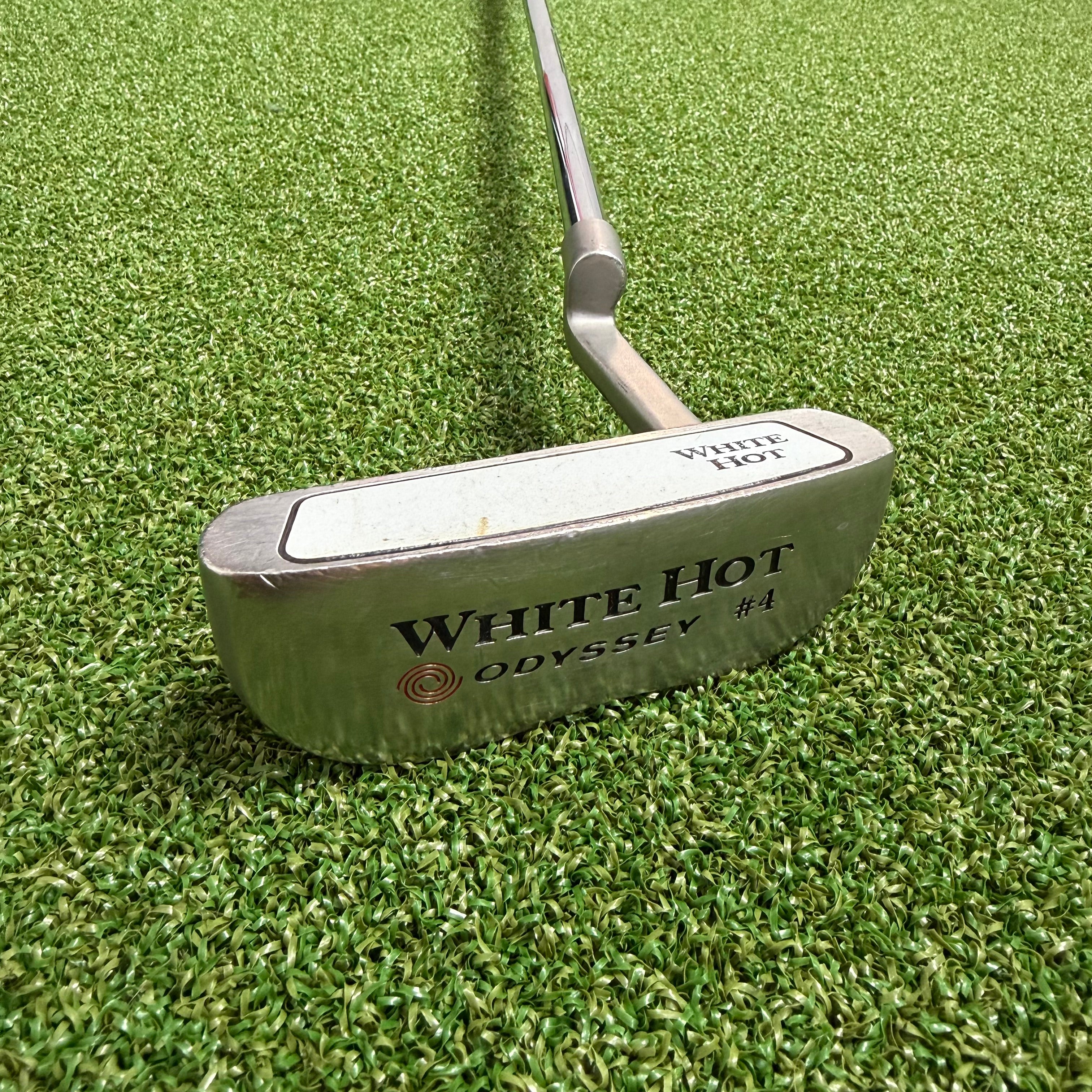 Odyssey White Hot #4 Putter - Odyssey Steel Shaft - Superstroke Tour 2.0XL 13.5" Grip