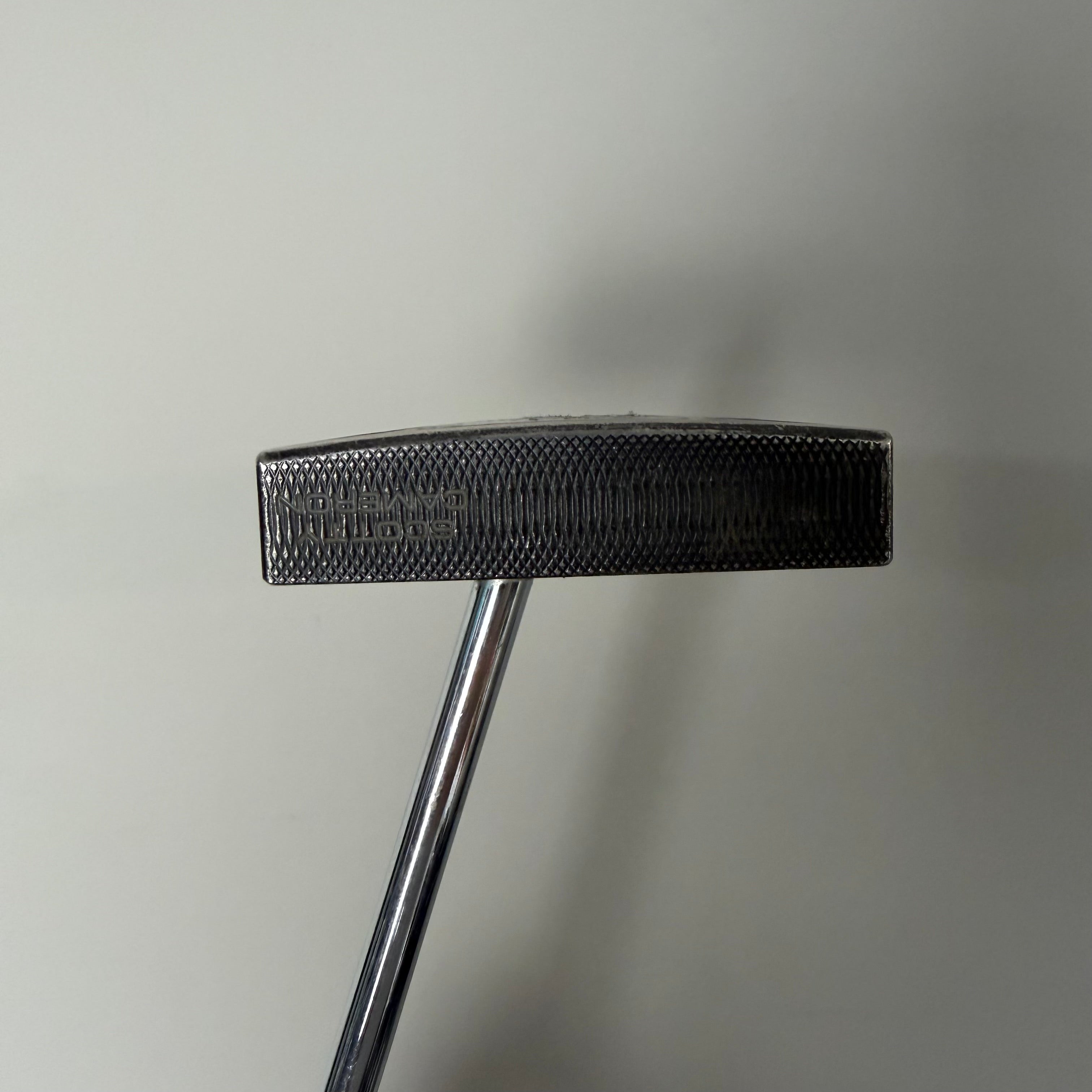 Scotty Cameron Select Golo 5s Putter - Scotty Cameron Steel Shaft - Superstroke Pistol Tour White Blue & Orange Grip