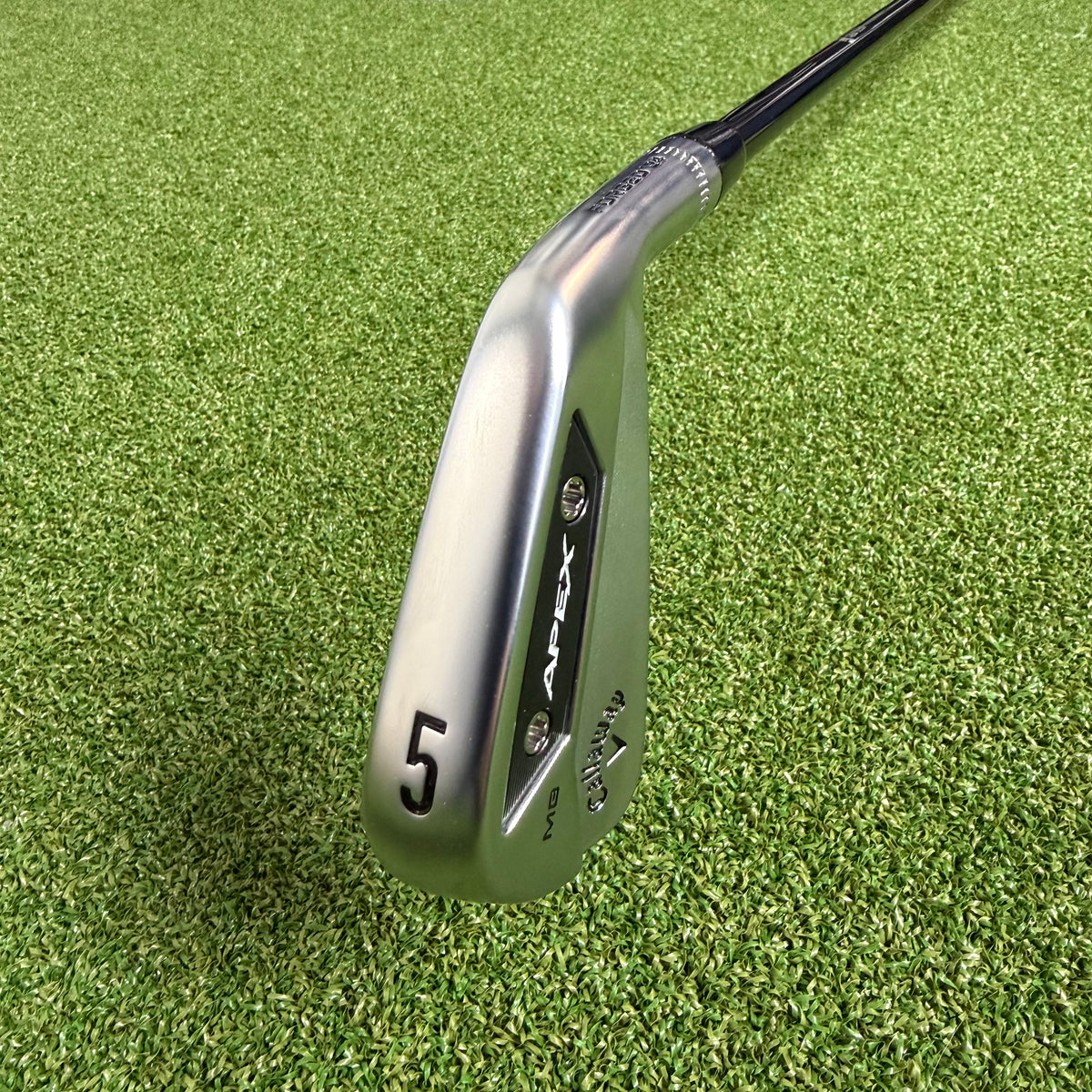 Callaway Apex MB 5 Iron - Single 5 Iron - Mitsubishi MMT 85 Regular - Golf Pride CPX Grip