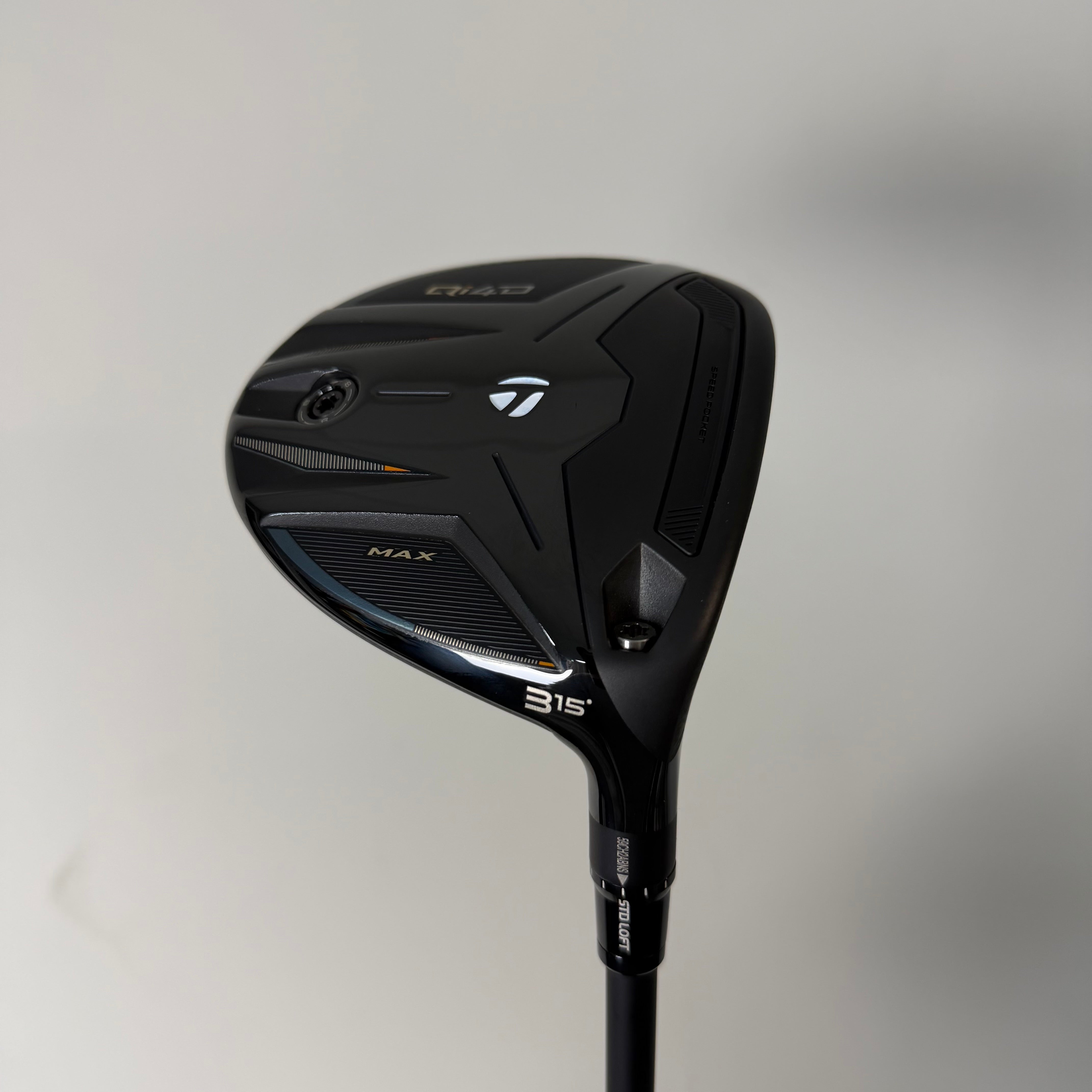 Taylormade Qi4D Max Fairway Wood - 15 Degree - Mitsubishi Reax FW 55 Regular - Golf Pride Z Grip