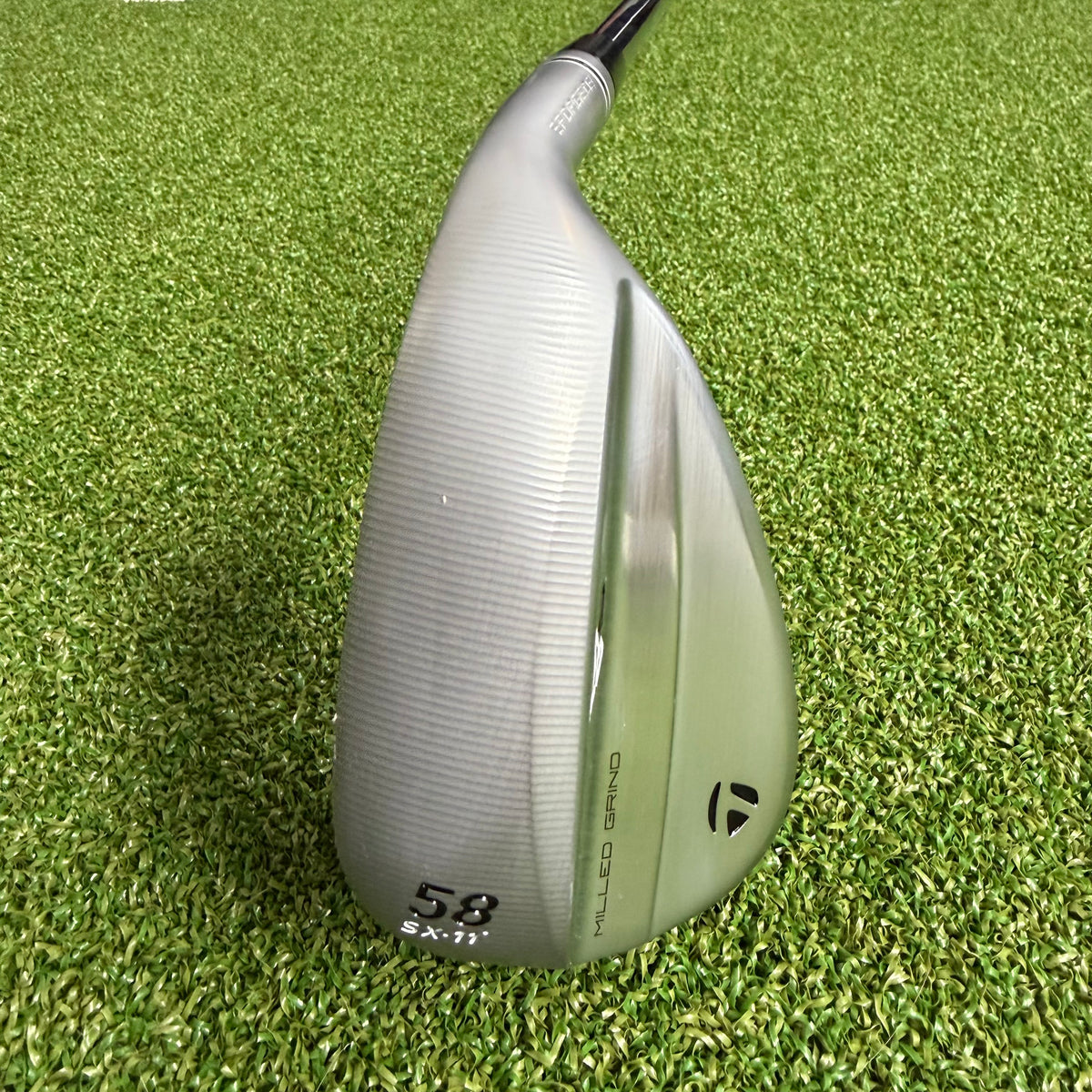 Taylormade MG5 Chrome Wedges - 58º/11º SX Grind - True Temper Dynamic Gold Tour Issue 115 Wedge Shaft - Golf Pride Z Grip