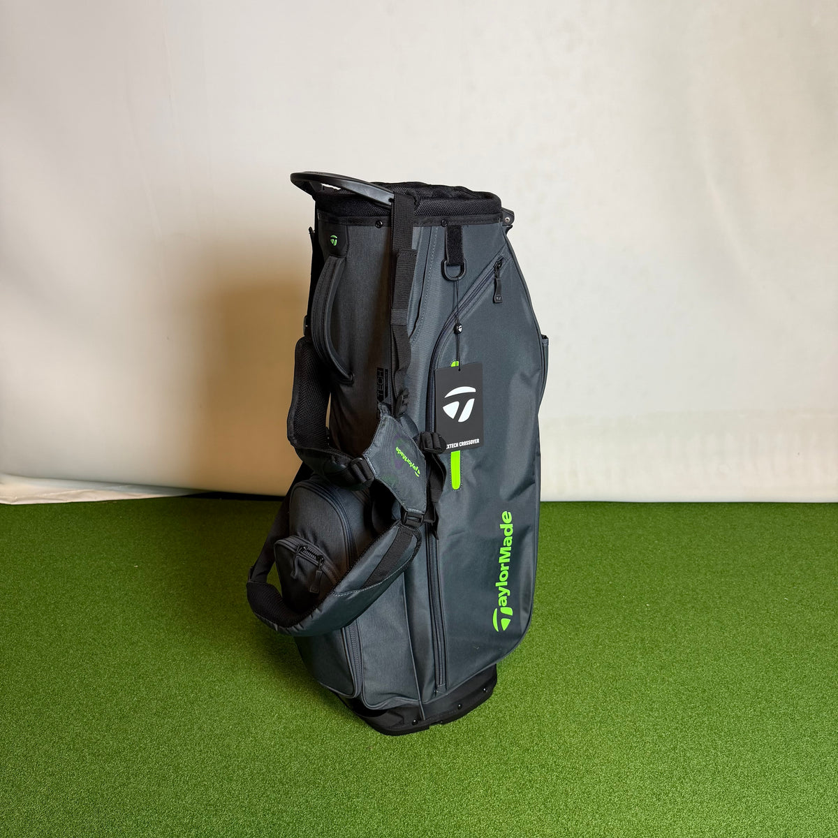 Taylormade Flextech Crossover Stand Bag - Grey & Neon Green (Pre-Owned)