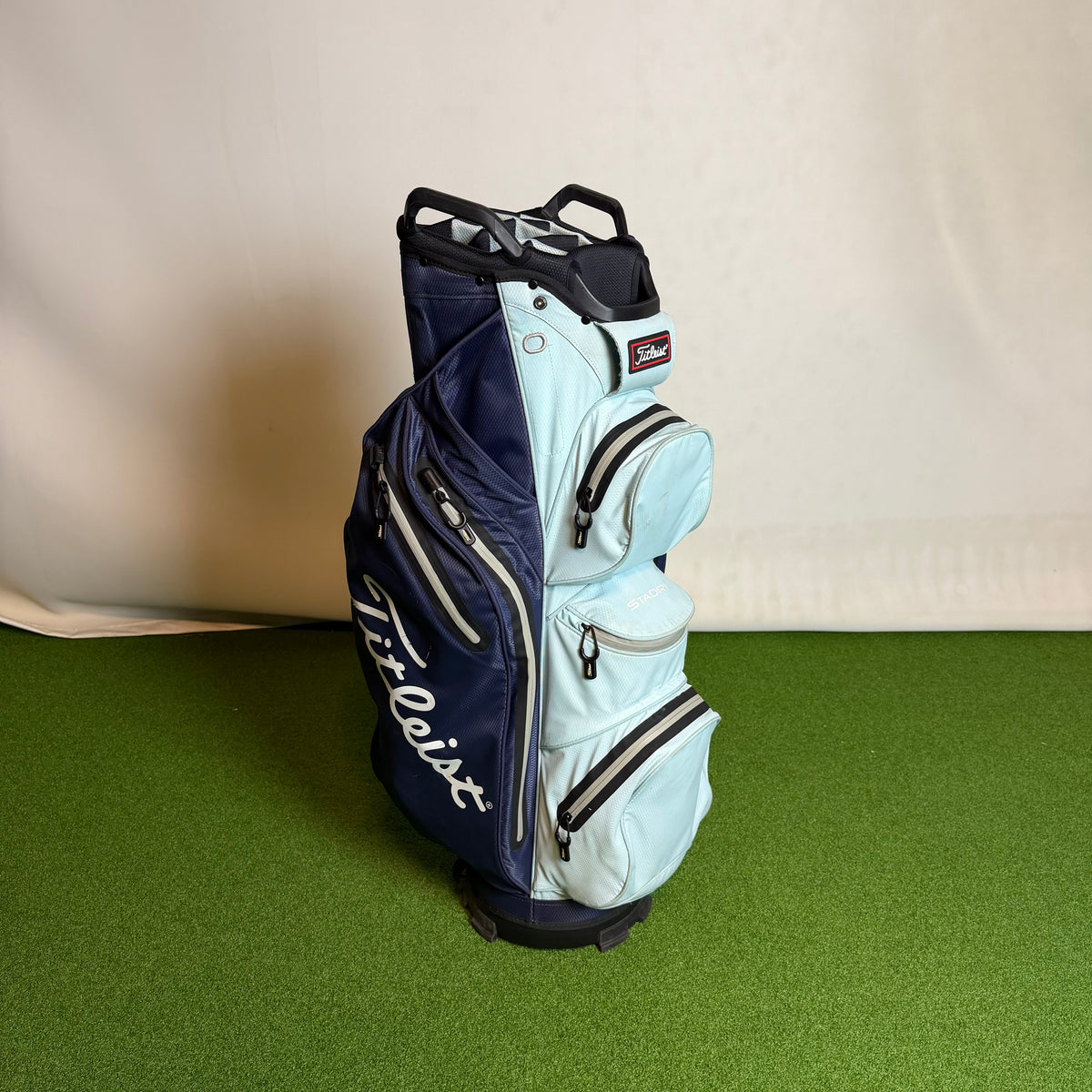 Titleist Cart 14 Stadry Cart Bag - Blue & Navy (Pre-Owned)