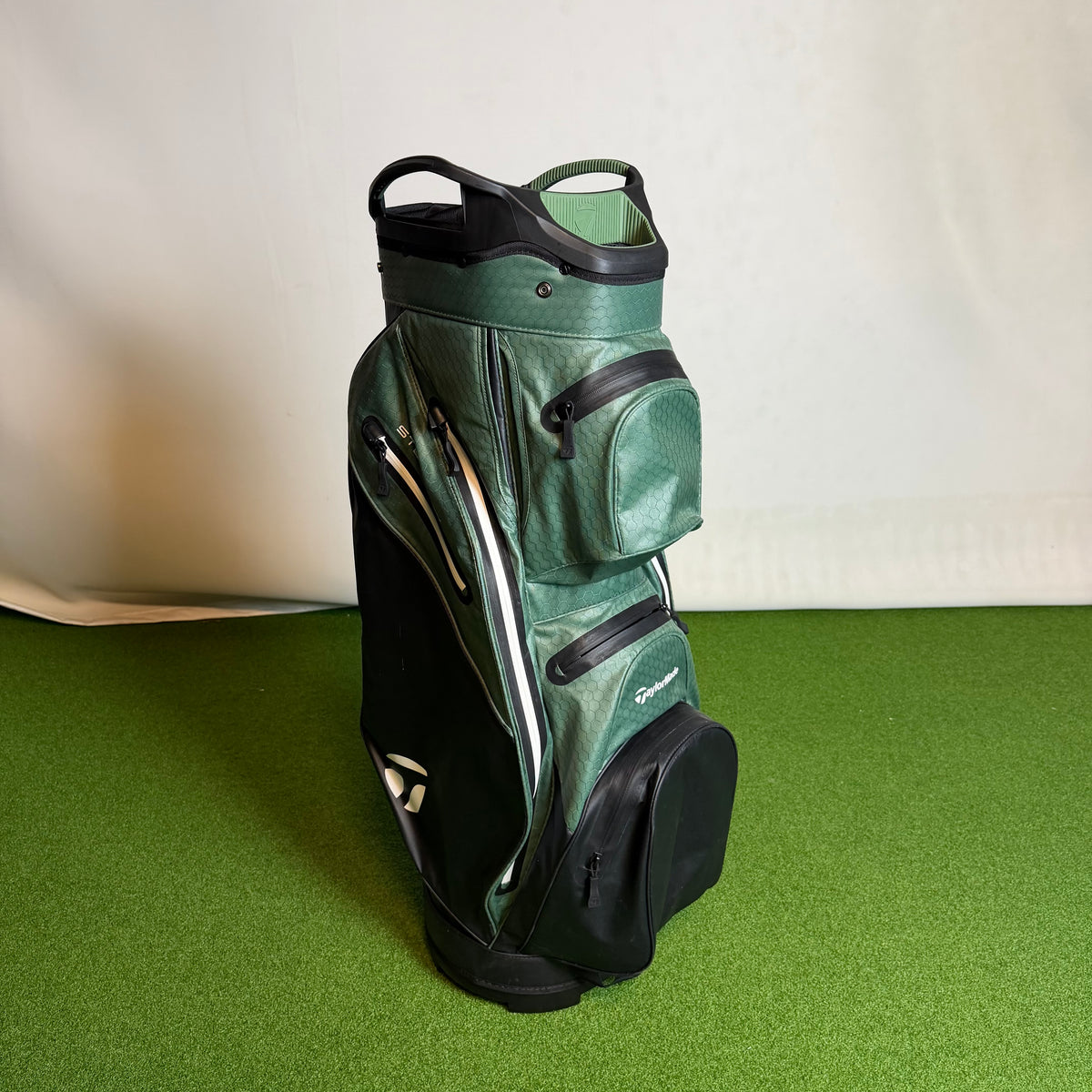 Taylormade Stormdry Waterproof Cart Bag - Dark Sage & Black (Pre-Owned)