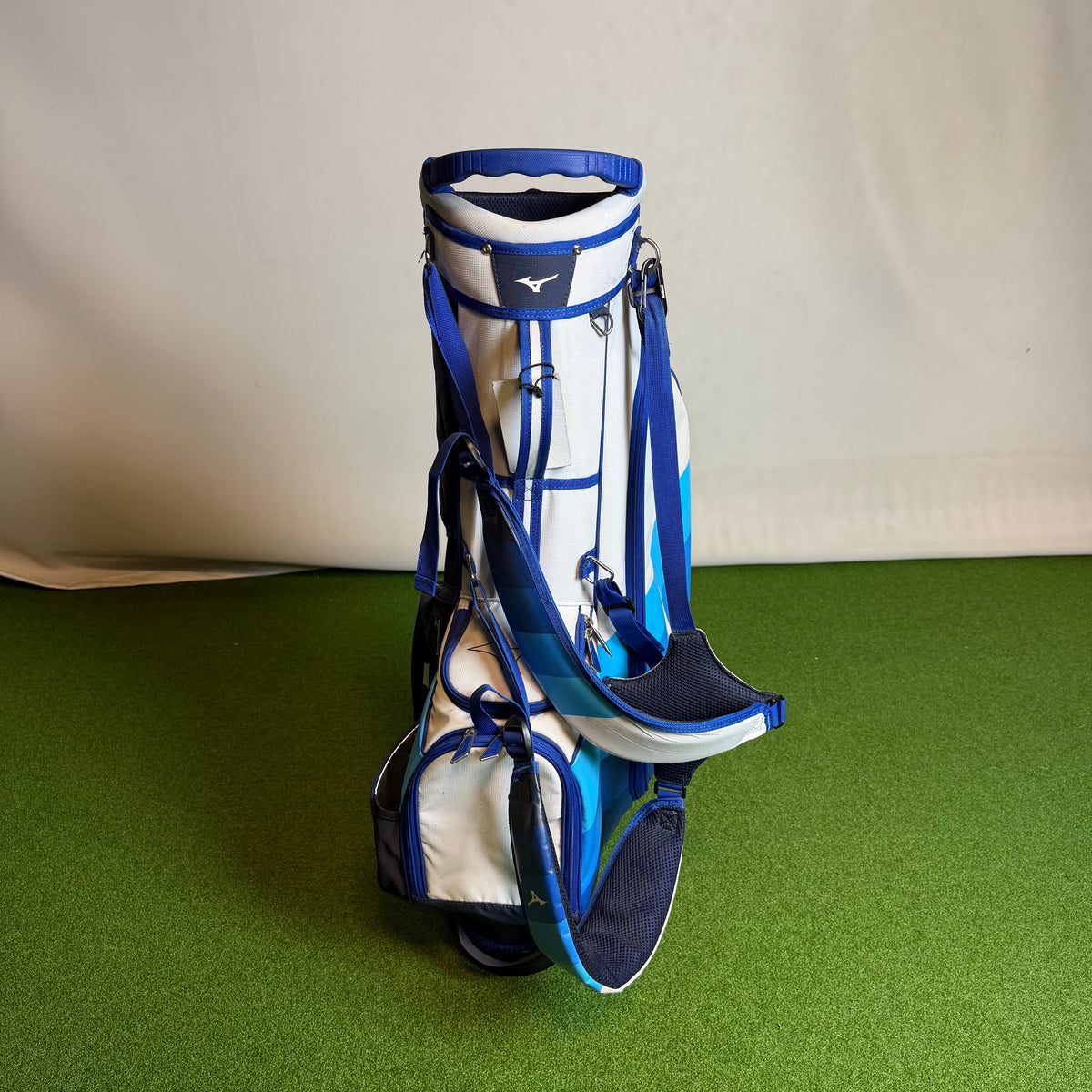 Mizuno Lightweight Tour Stand Bag - Blue & White (Pre-Owned)