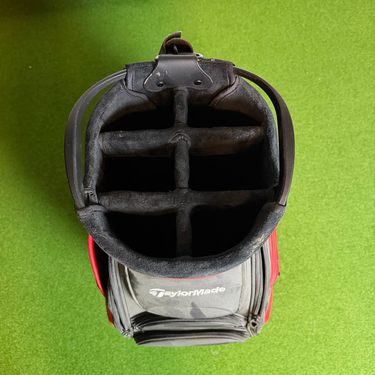Taylormade Stealth Tour Staff Bag - Red & Black (Pre-Owned)