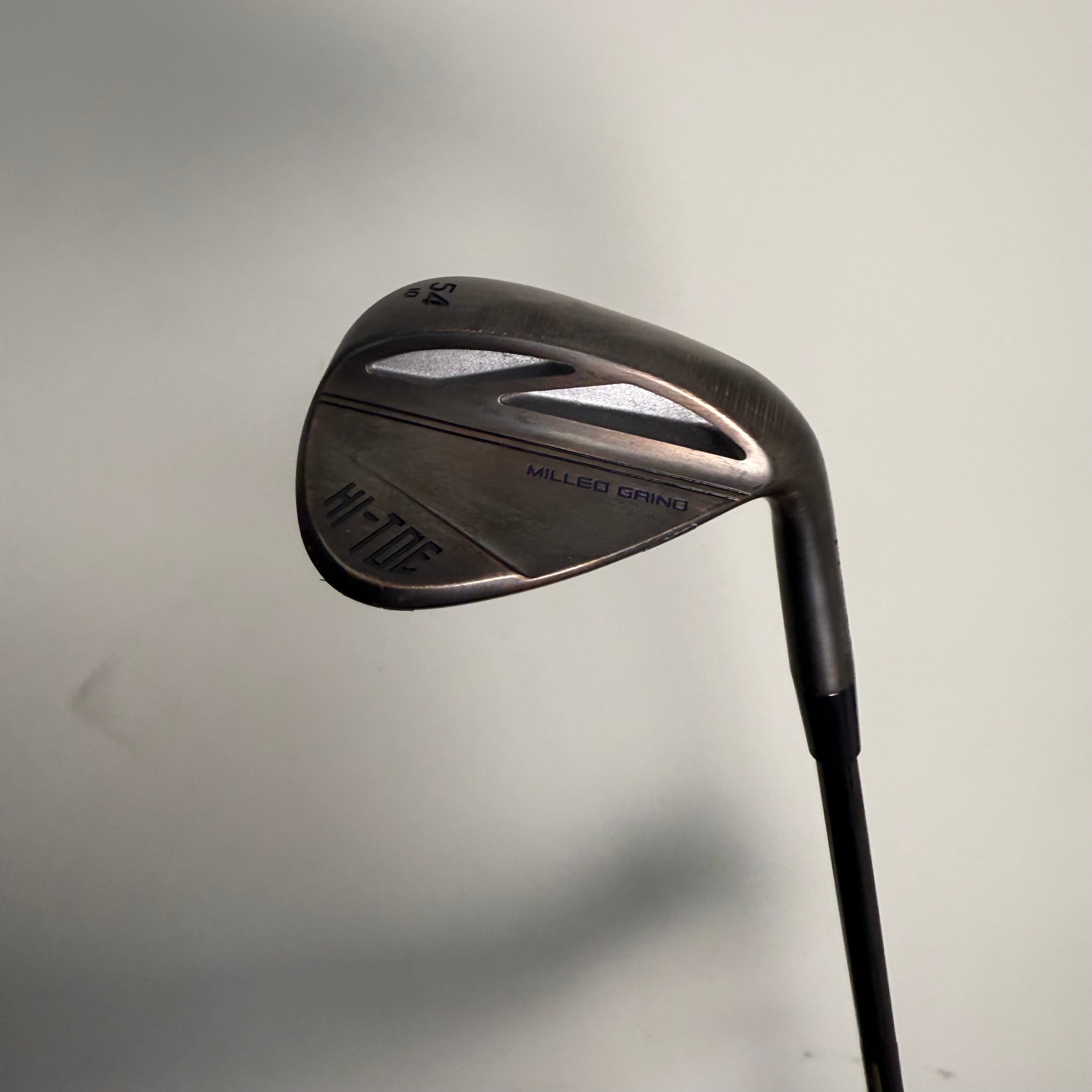 TaylorMade Hi-Toe 54 Degree Wedge - 10 Bounce - KBS Tour Black Stiff - Lamkin Crossline
