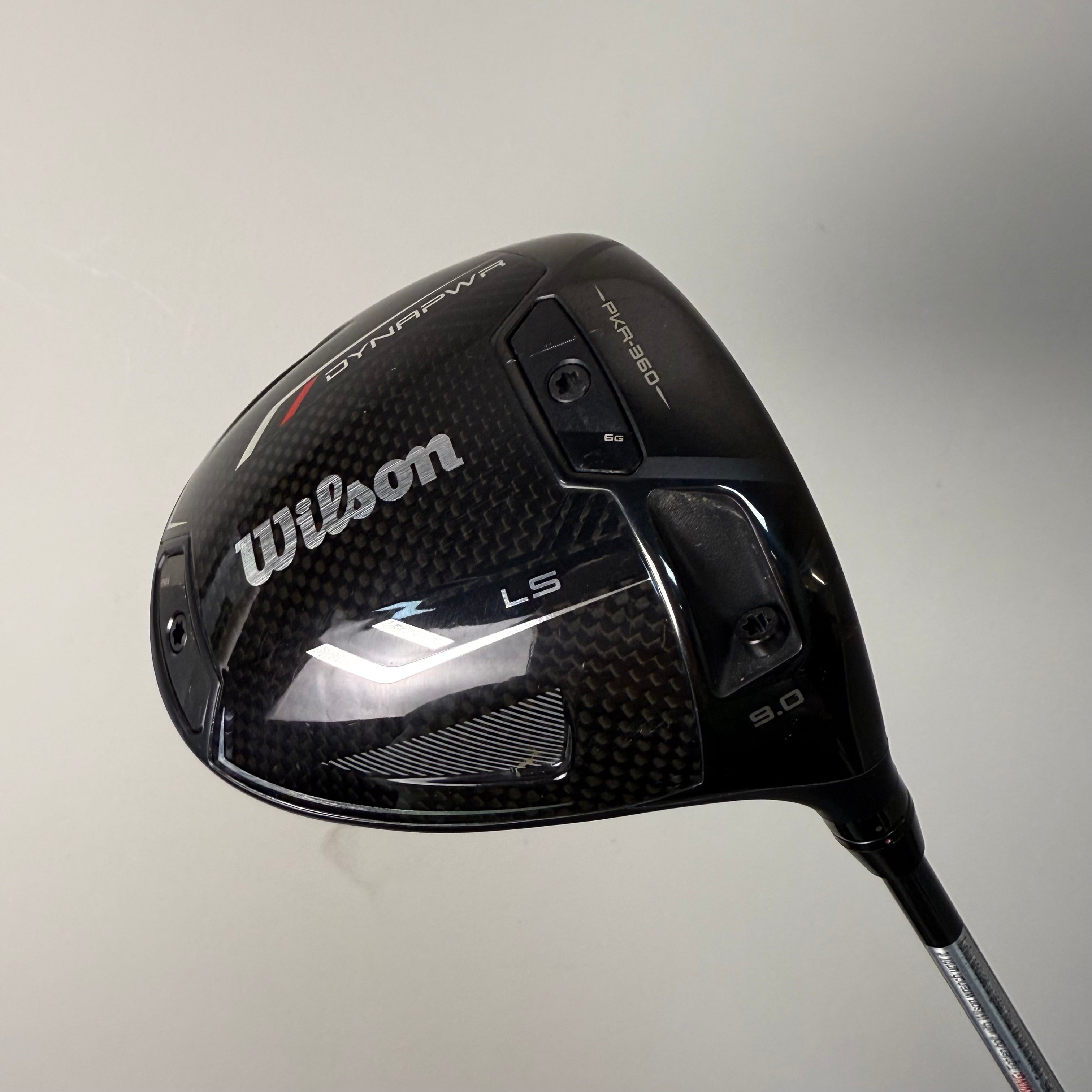 Wilson DYNAPWR LS 9° Driver - Denali Black 60g X-Stiff (6.5) - Lamkin Crossline Grip