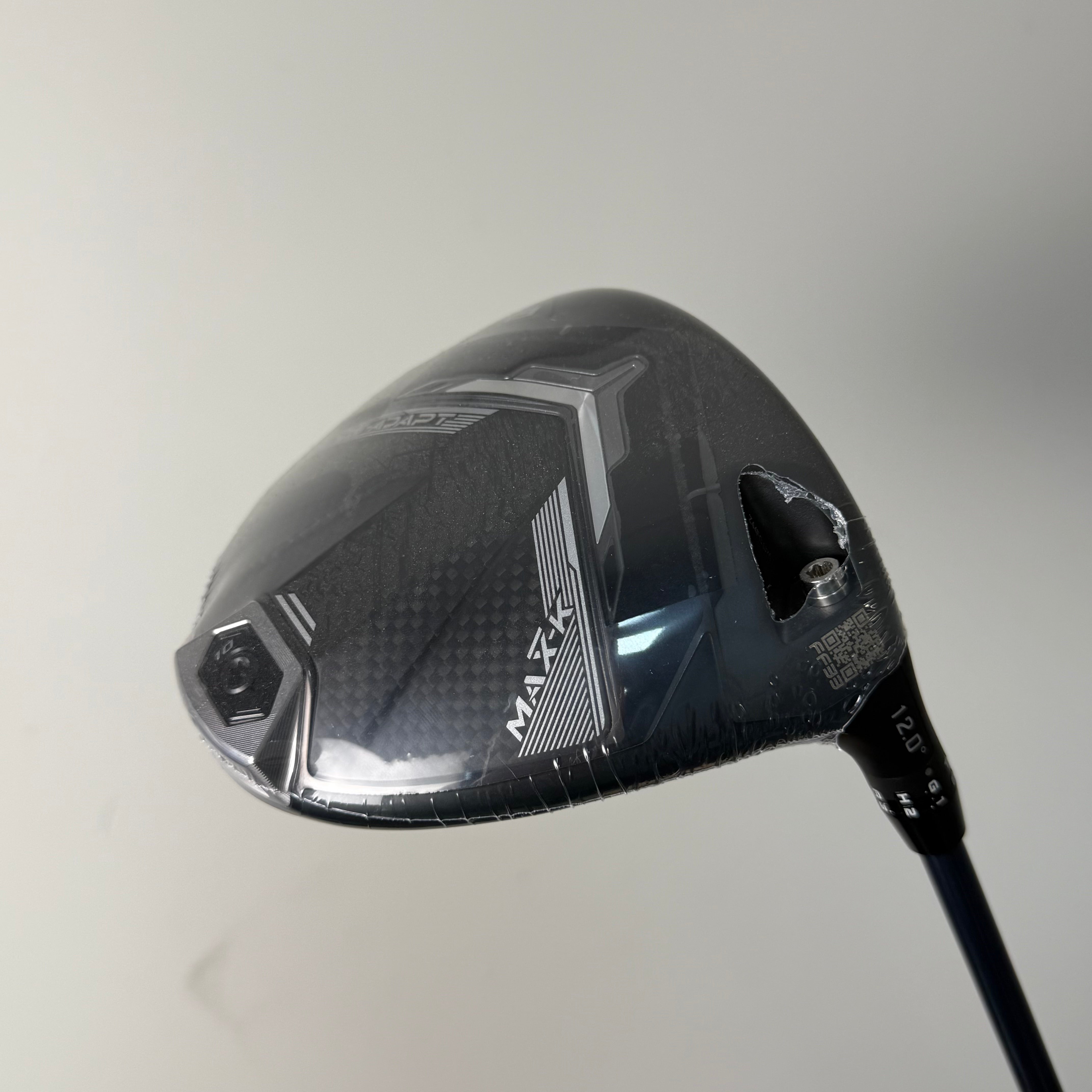 Cobra DS-ADAPT MAX-K 12° - Denali Blue 60g Regular (5.5) - Lamkin Crossline Grip