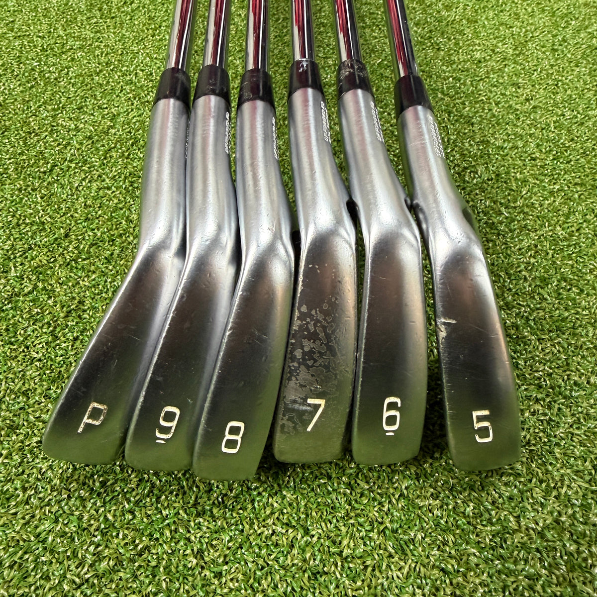 Mizuno JPX 919 Forged Irons - 5-PW - Project X LZ 5.5 Regular Flex - Golf Pride MCC Plus 4 Midsize Grips