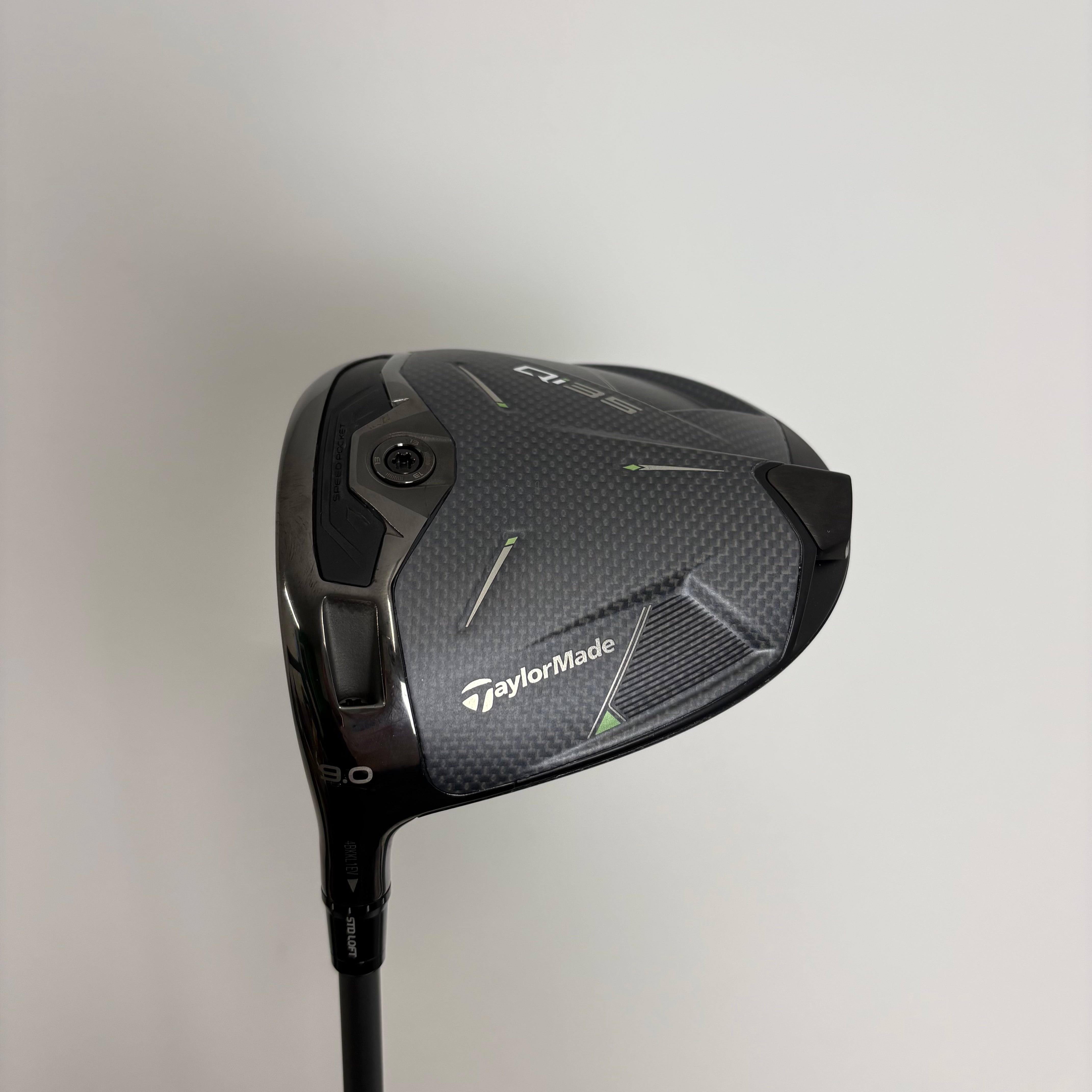 TaylorMade Qi35 9° Driver - Fujikura Speeder 50g A-Flex (Soft Regular) - Z-Grip - LEFT HANDED