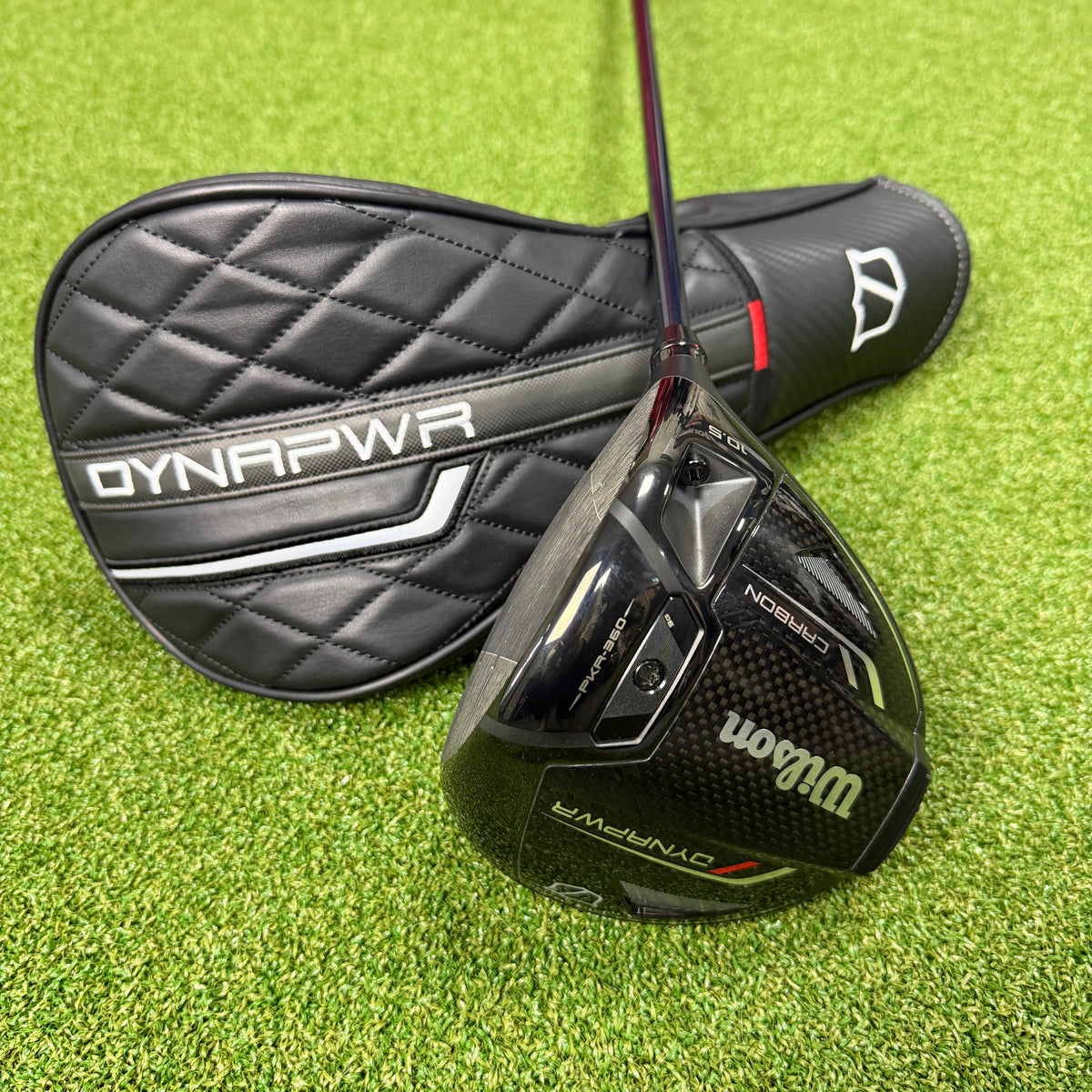 Wilson DYNAPWR Carbon Driver - 10.5 Degree - Fujikura Ventus TR 50 Regular Flex - Golf Pride Align MC Black/ White Grip