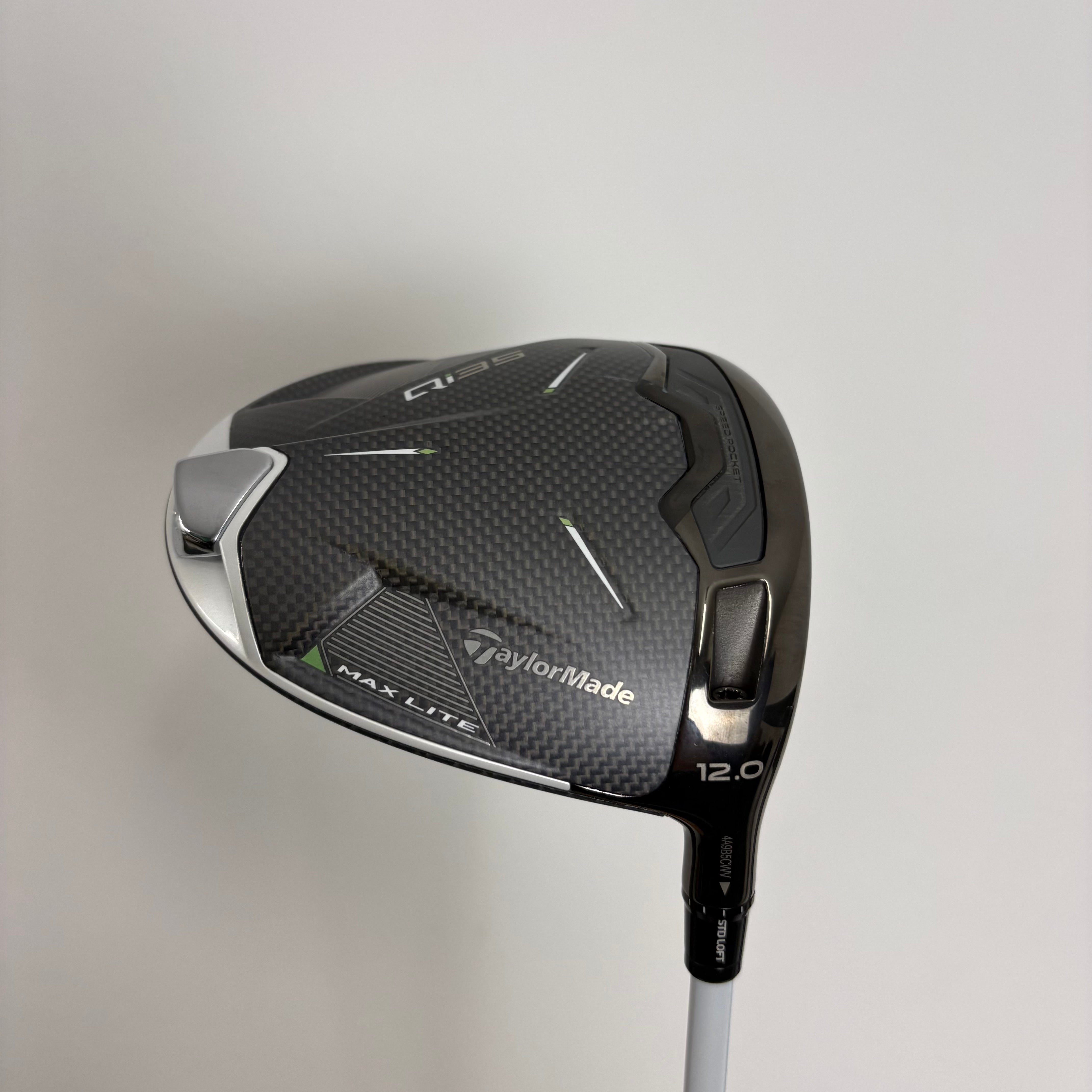 TaylorMade Qi35 Max Lite 12° Driver - Fujikura Air Speeder 40g Ladies - Lamkin Sonar