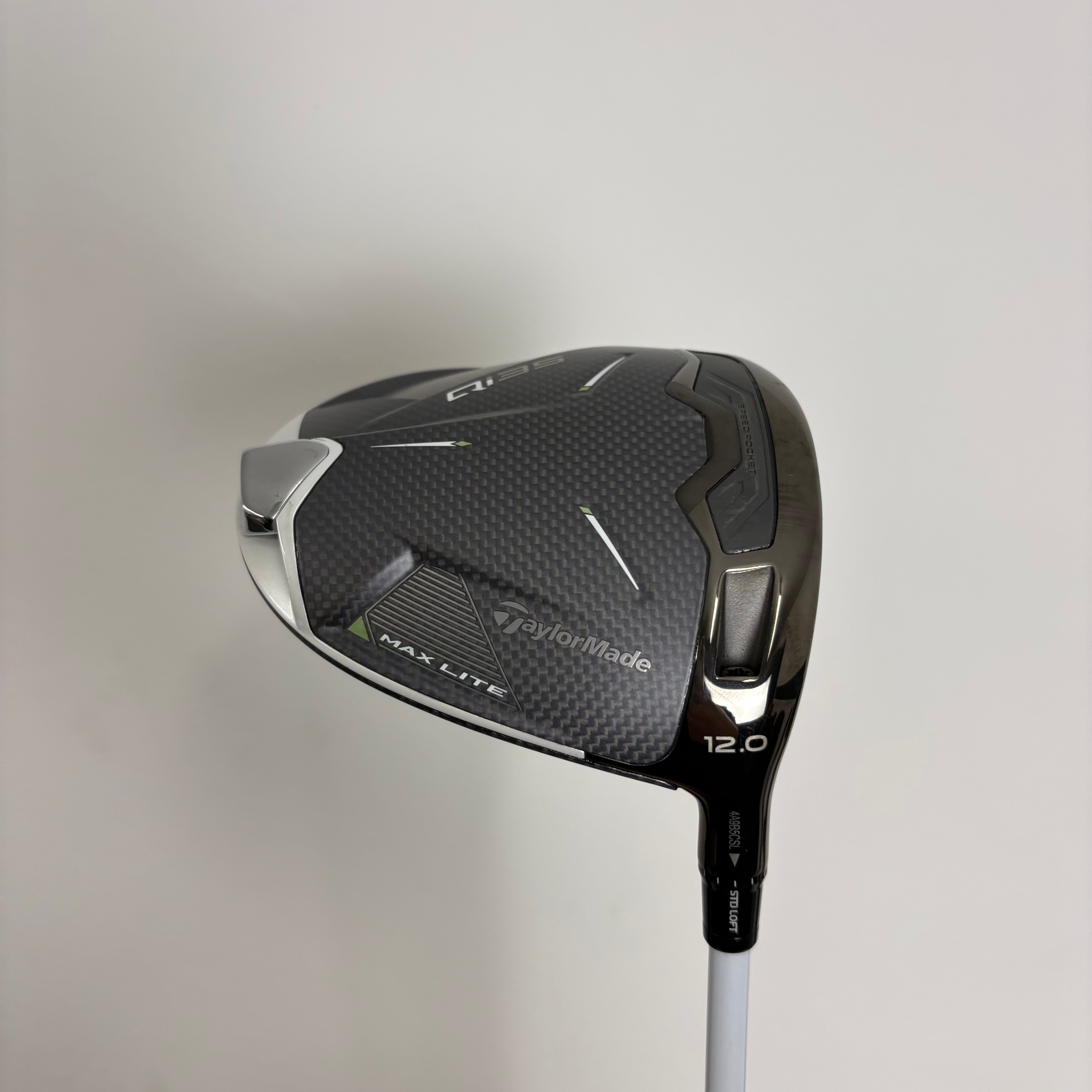 TaylorMade Qi35 Max Lite 12° Driver - Fujikura Air Speeder 40g Ladies - Lamkin Sonar