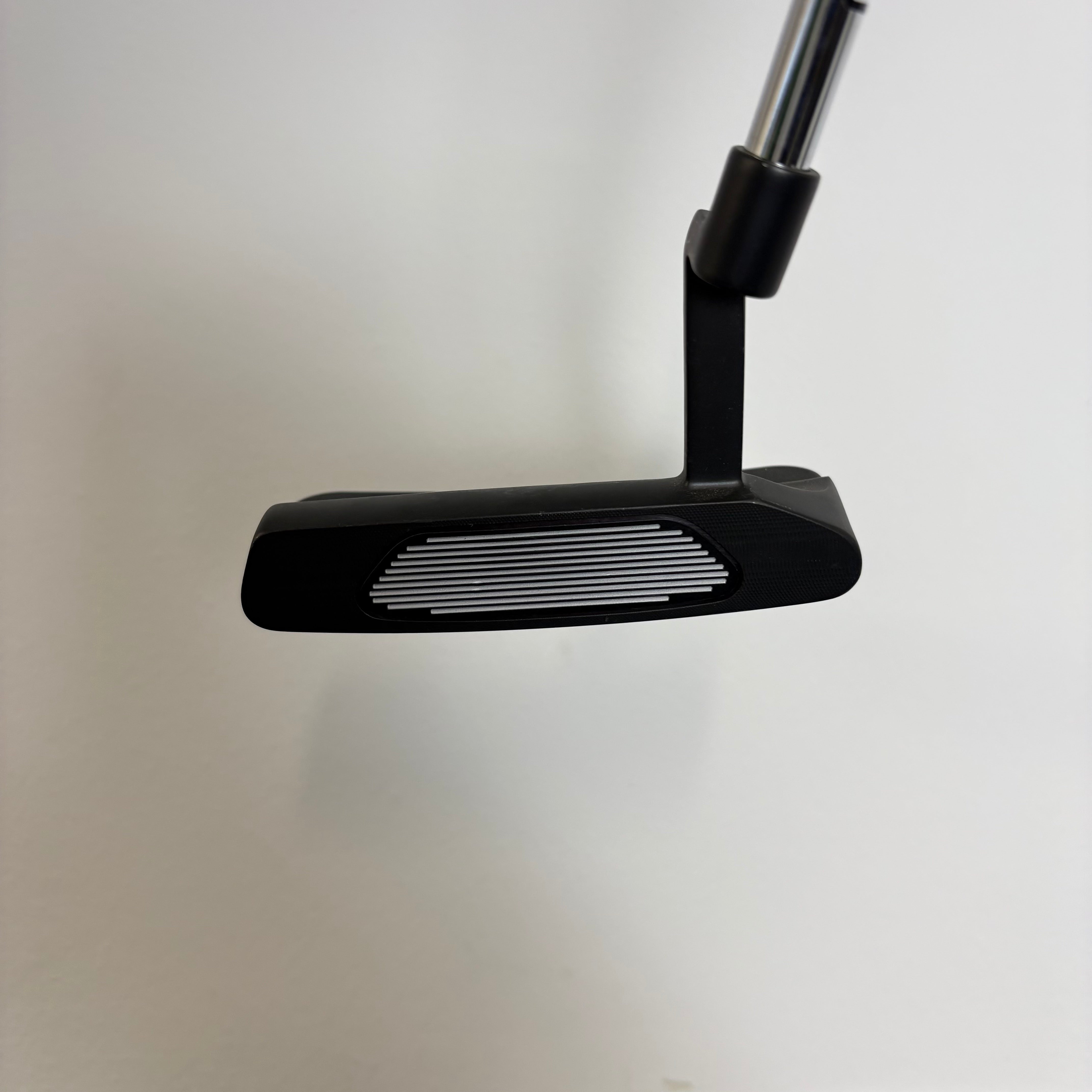 Taylormade TP Black Del Monte 1 Putter - 34 Inch - Plumbers Neck - Lamkin Pistol Grip