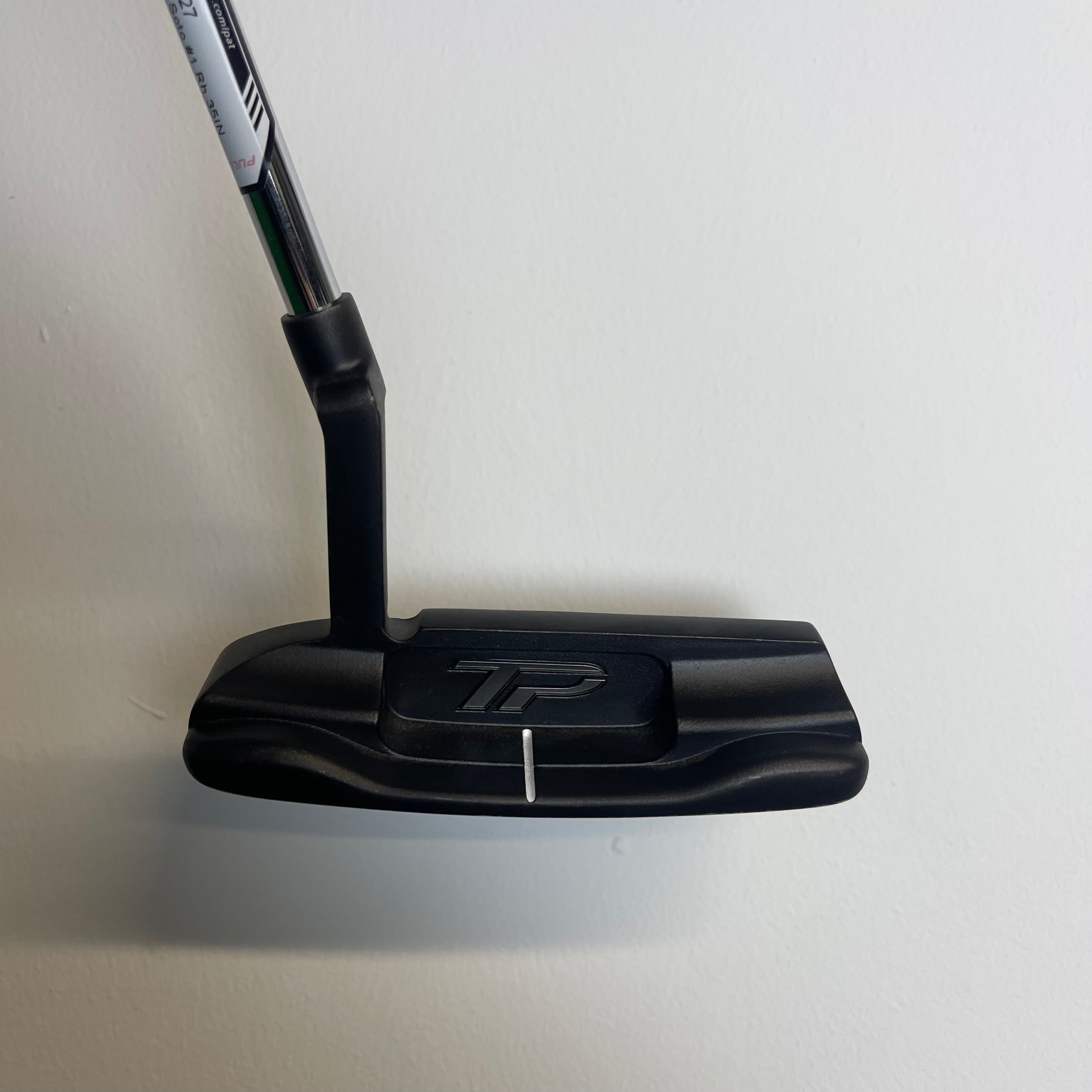 Taylormade TP Black Soto 1 Putter - 35 Inch - Plumbers Neck - Lamkin Pistol Grip