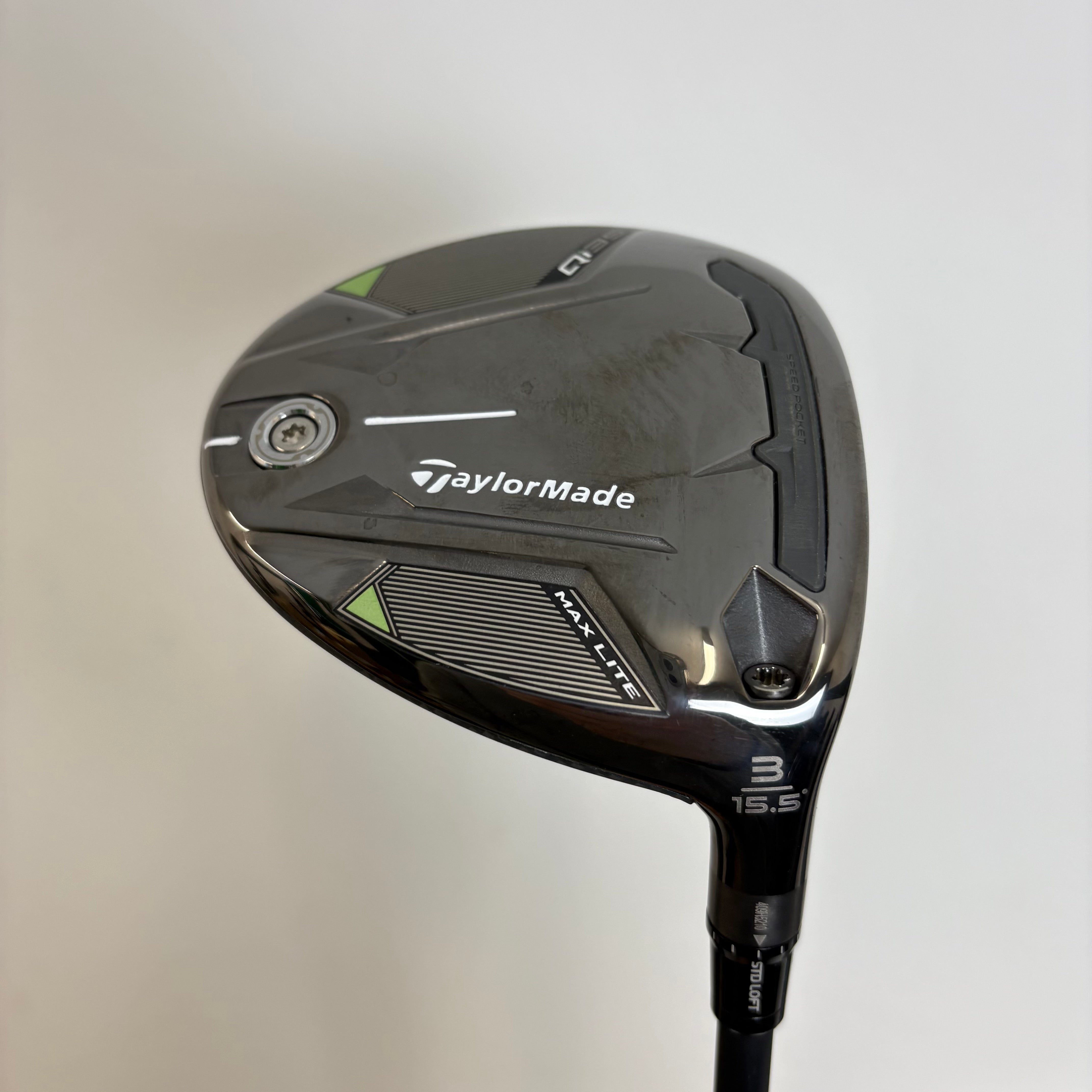 TaylorMade Qi35 Max Lite 3 Wood 15.5° - Kai'li Blue 75g Stiff - Z-Grip