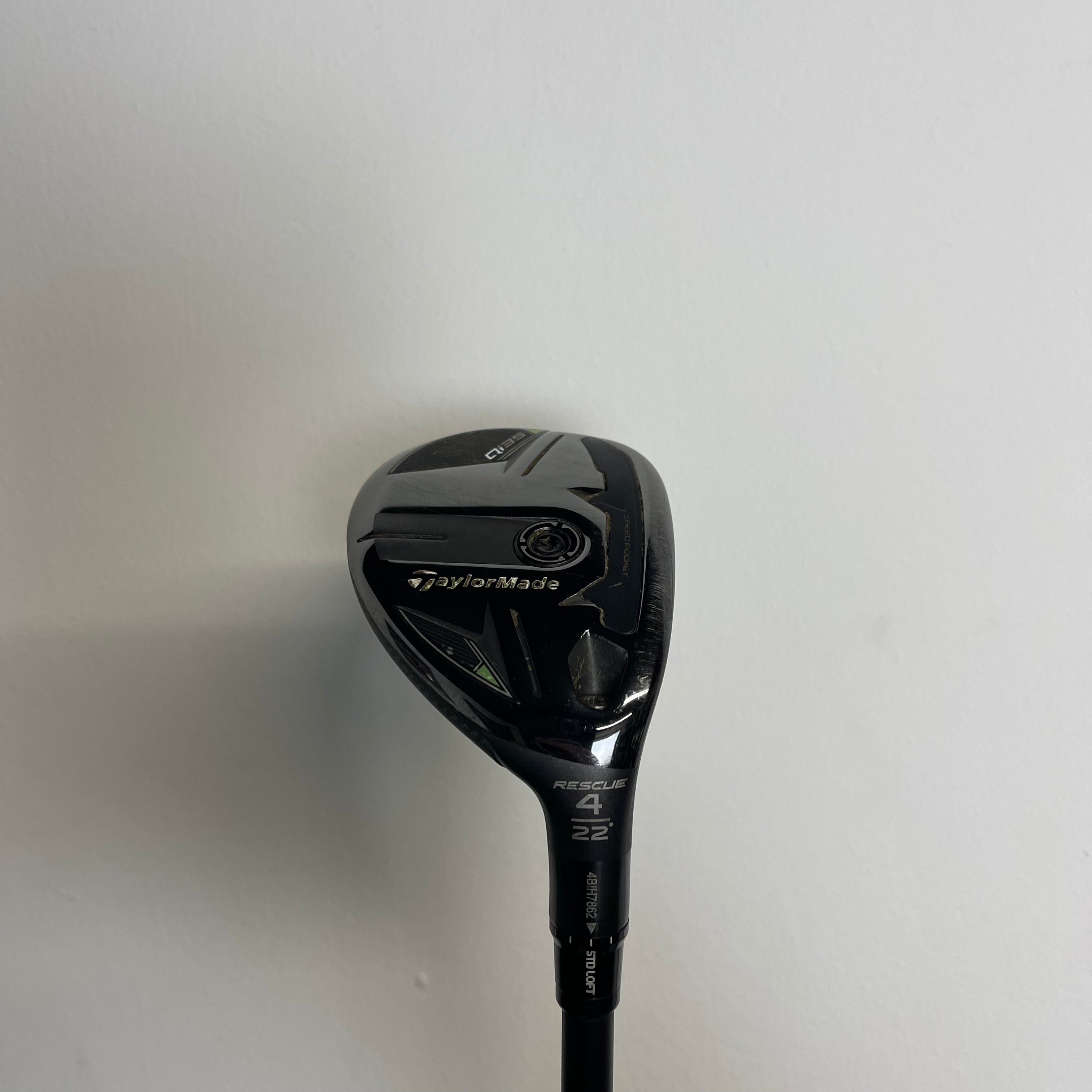 TaylorMade Qi35 4 Hybrid - 22° - Ventus Blue 60g Regular - Z-Grip