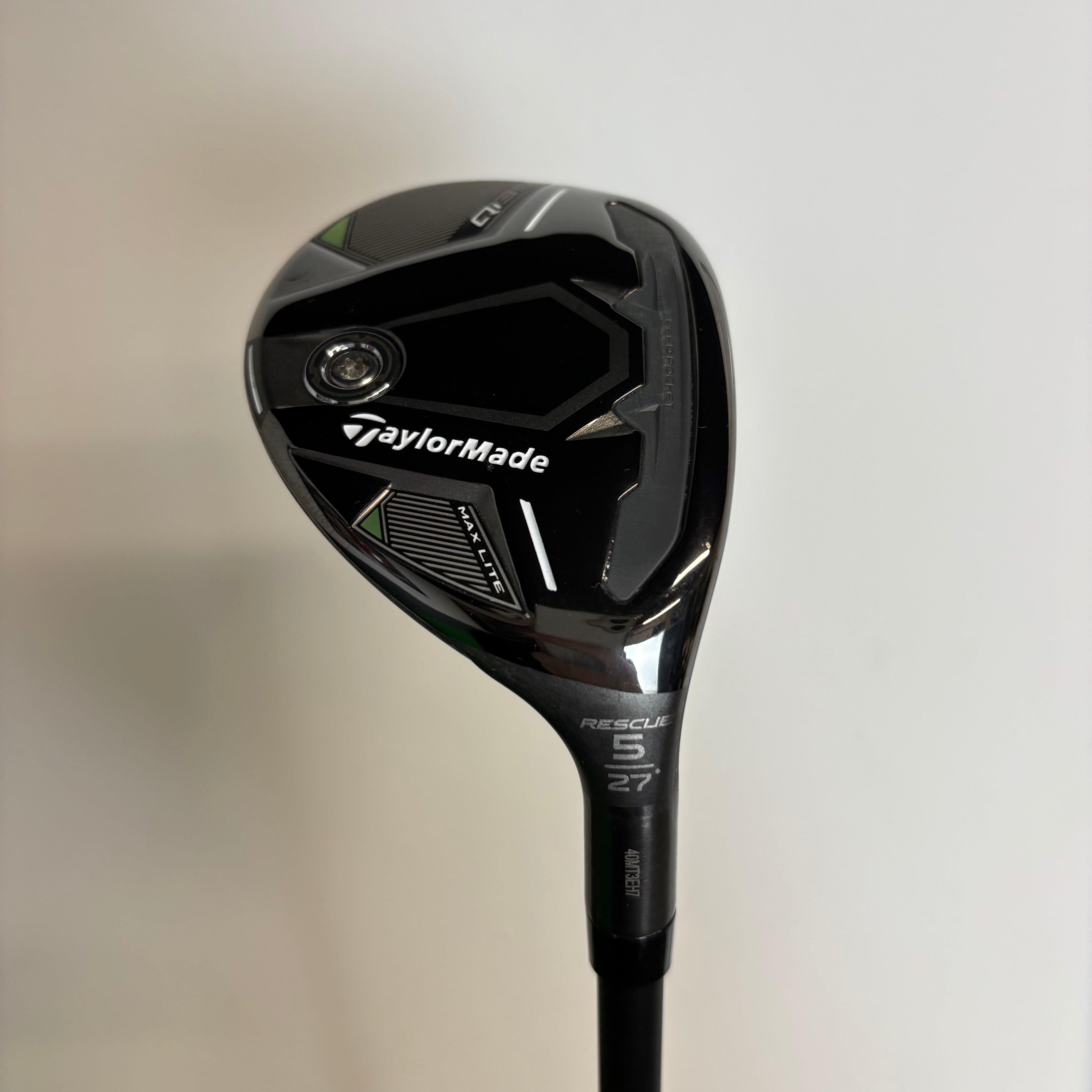 TaylorMade Qi35 Max Lite 5 Hybrid - 27° - Vanquish 50g Regular - Z-Grip