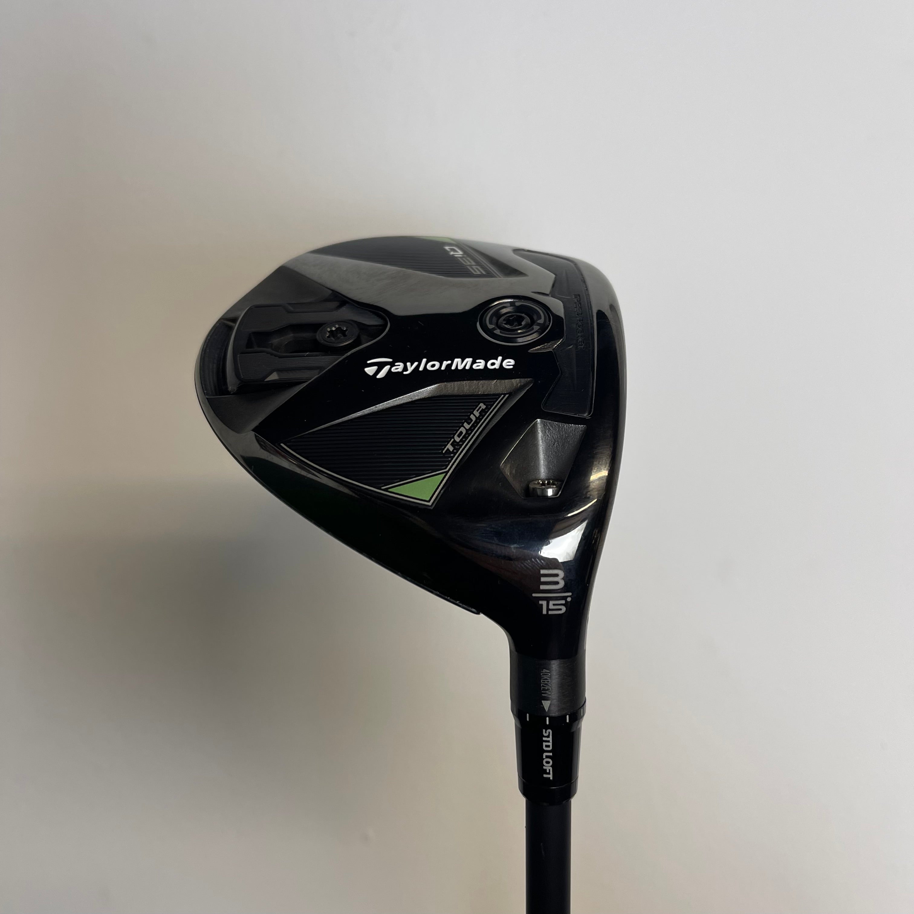 TaylorMade Qi35 Tour 3 Wood 15° - Kai'li Blue 75g X-Stiff - Z-Grip