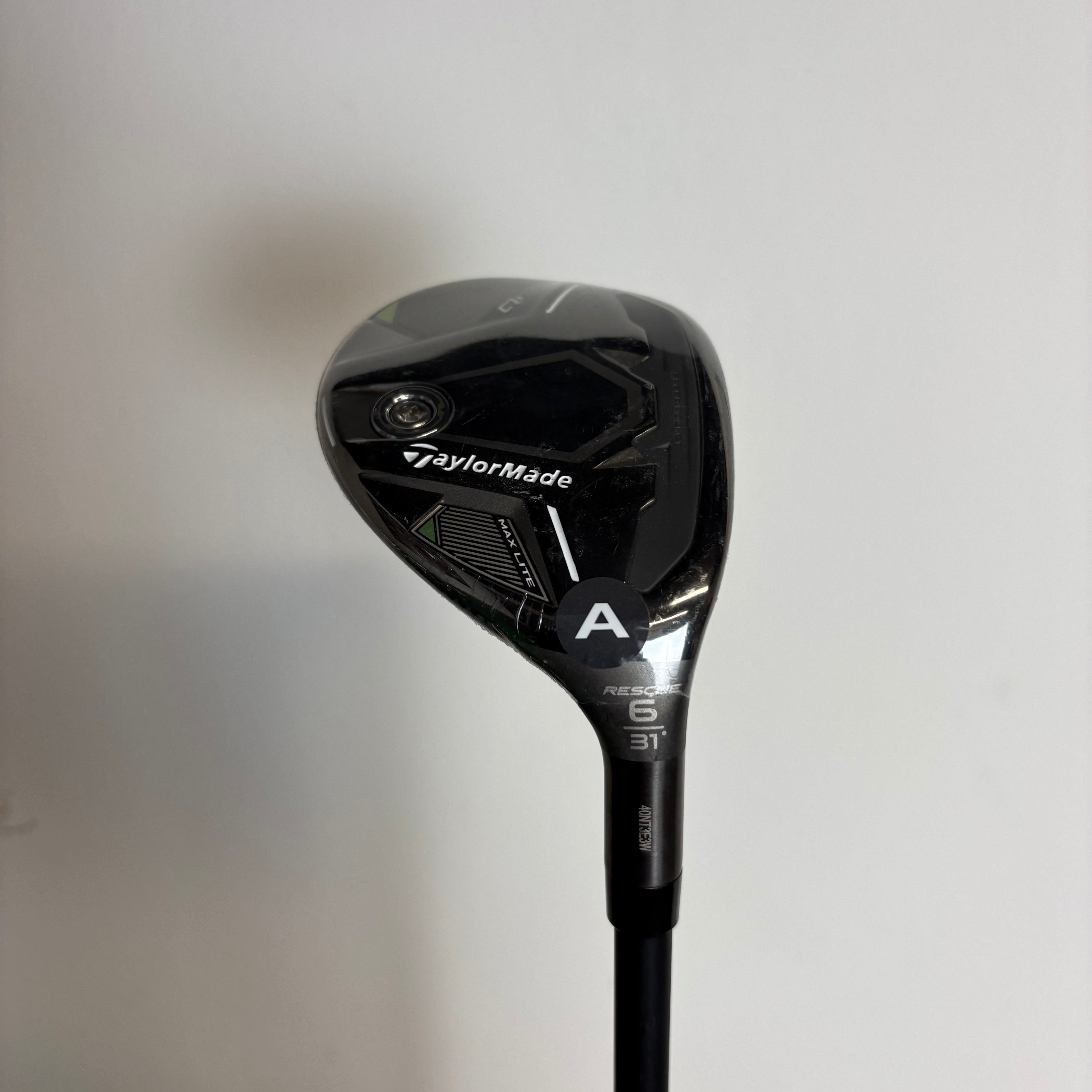 TaylorMade Qi35 Max Lite 6 Hybrid - 31° - Vanquish 50g Soft Regular - Z-Grip