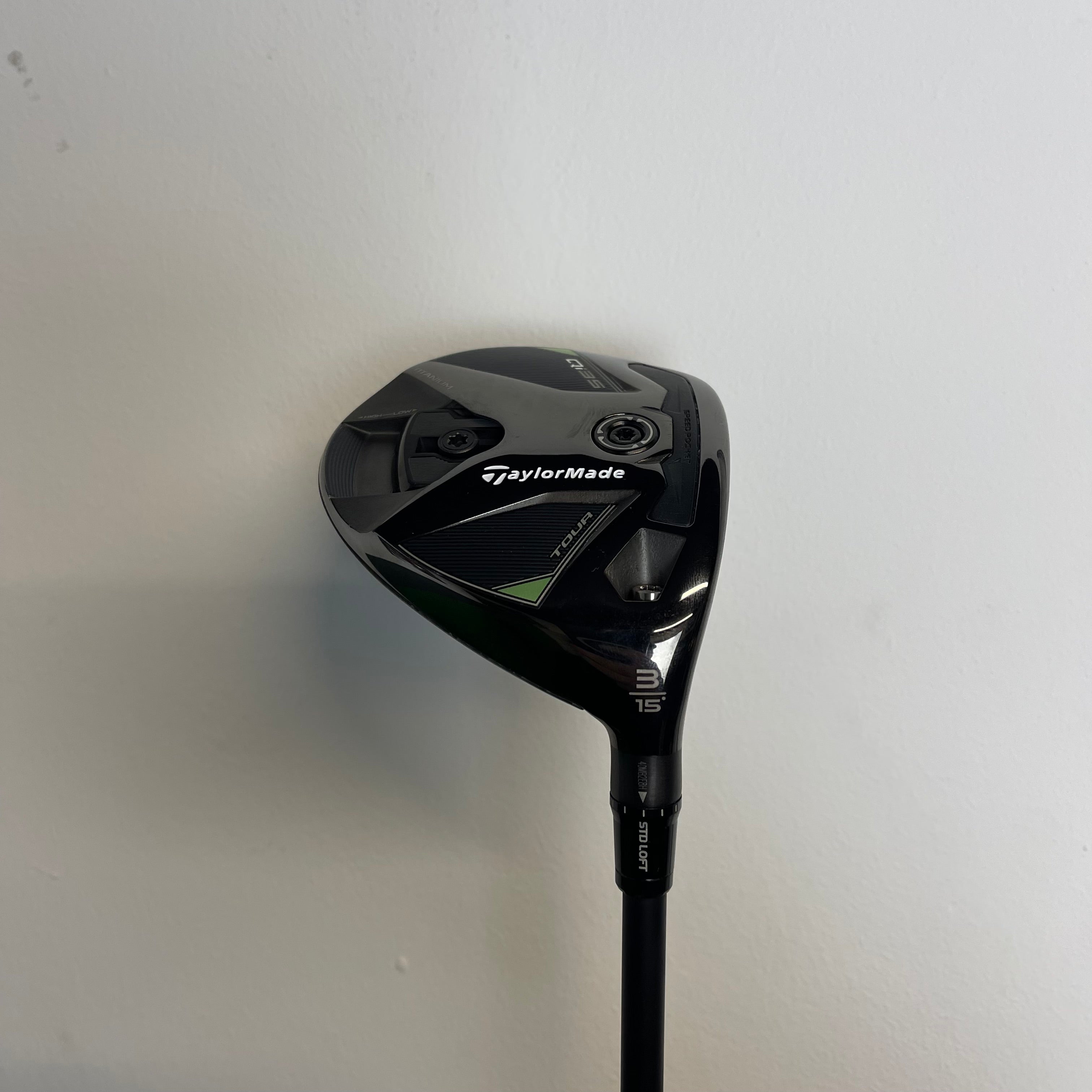 TaylorMade Qi35 Tour 3 Wood 15° - Kai'li Blue 75g Stiff - Z-Grip