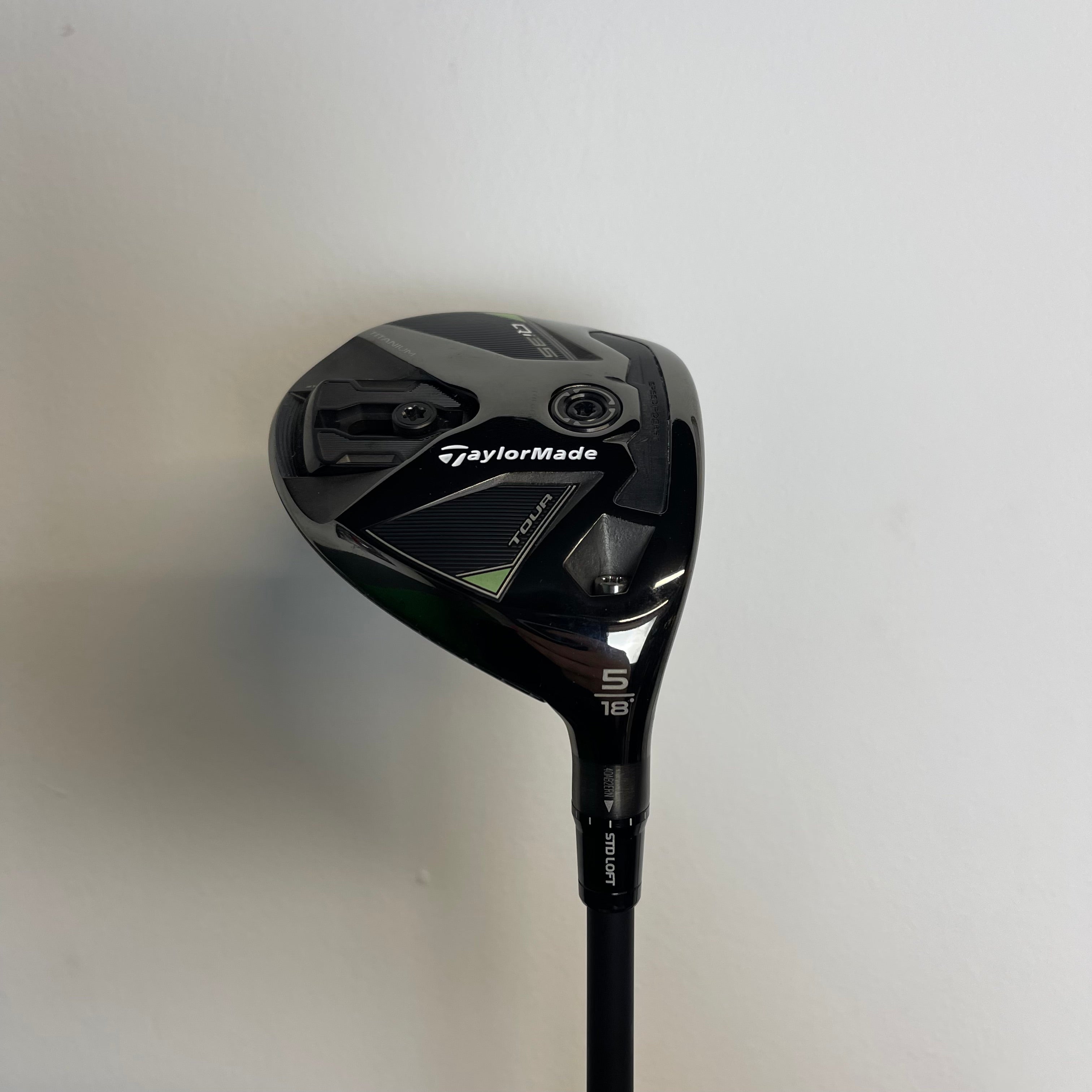 TaylorMade Qi35 Tour 5 Wood 18° - Kai'li Blue 65g Regular - Z-Grip