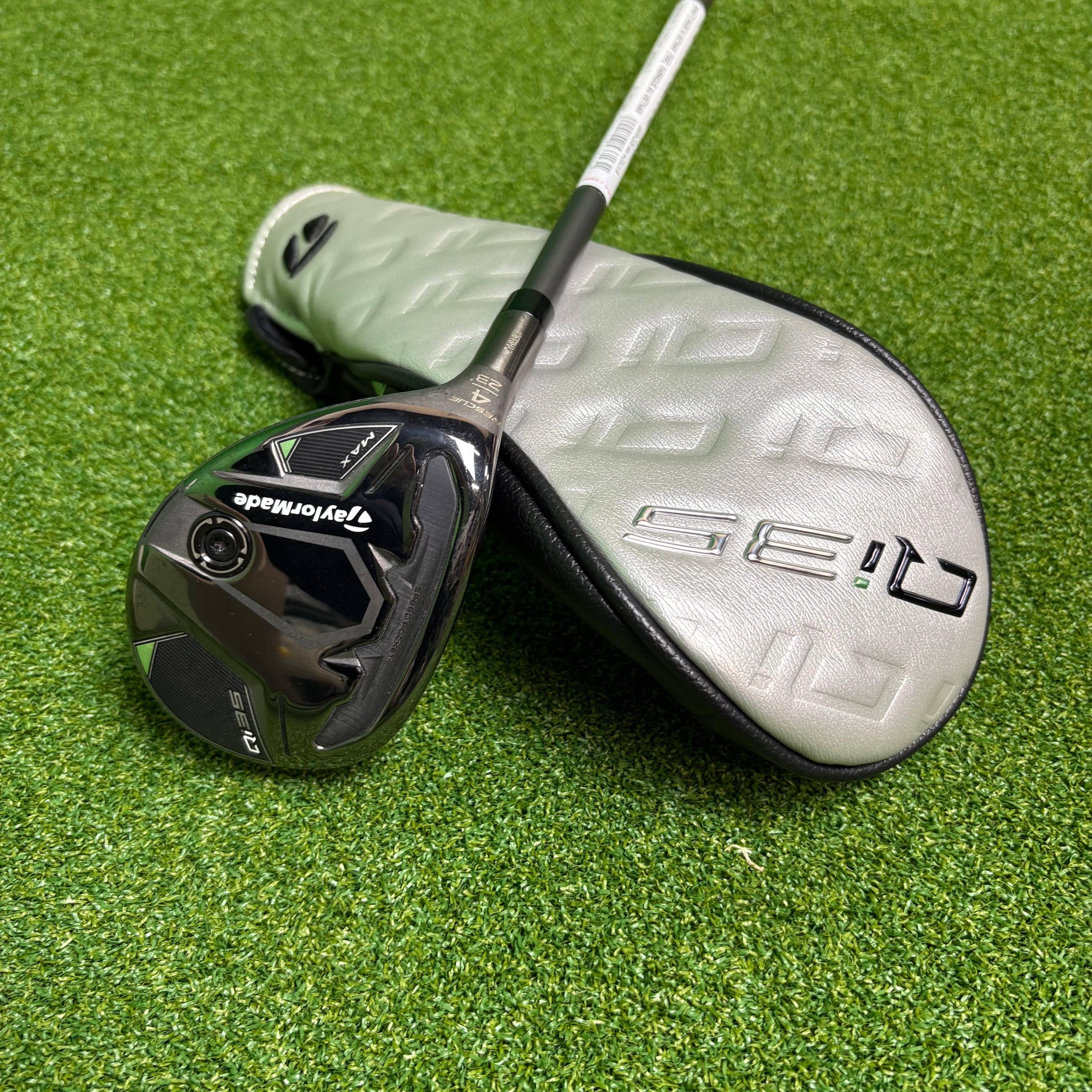 TaylorMade Qi35 Max 4 Hybrid - 23° - Air Speeder 50g Regular - Z-Grip- LEFT HANDED