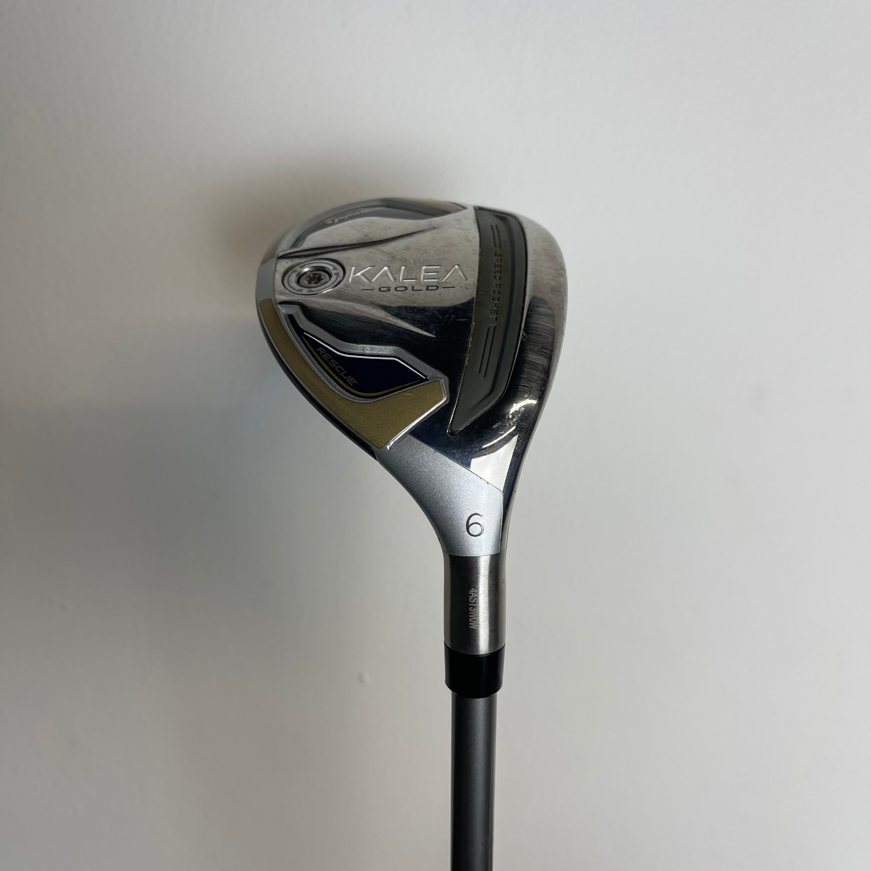 TaylorMade Kalea Gold Ladies 6 Hybrid - 40 Soft L Flex - Superstroke