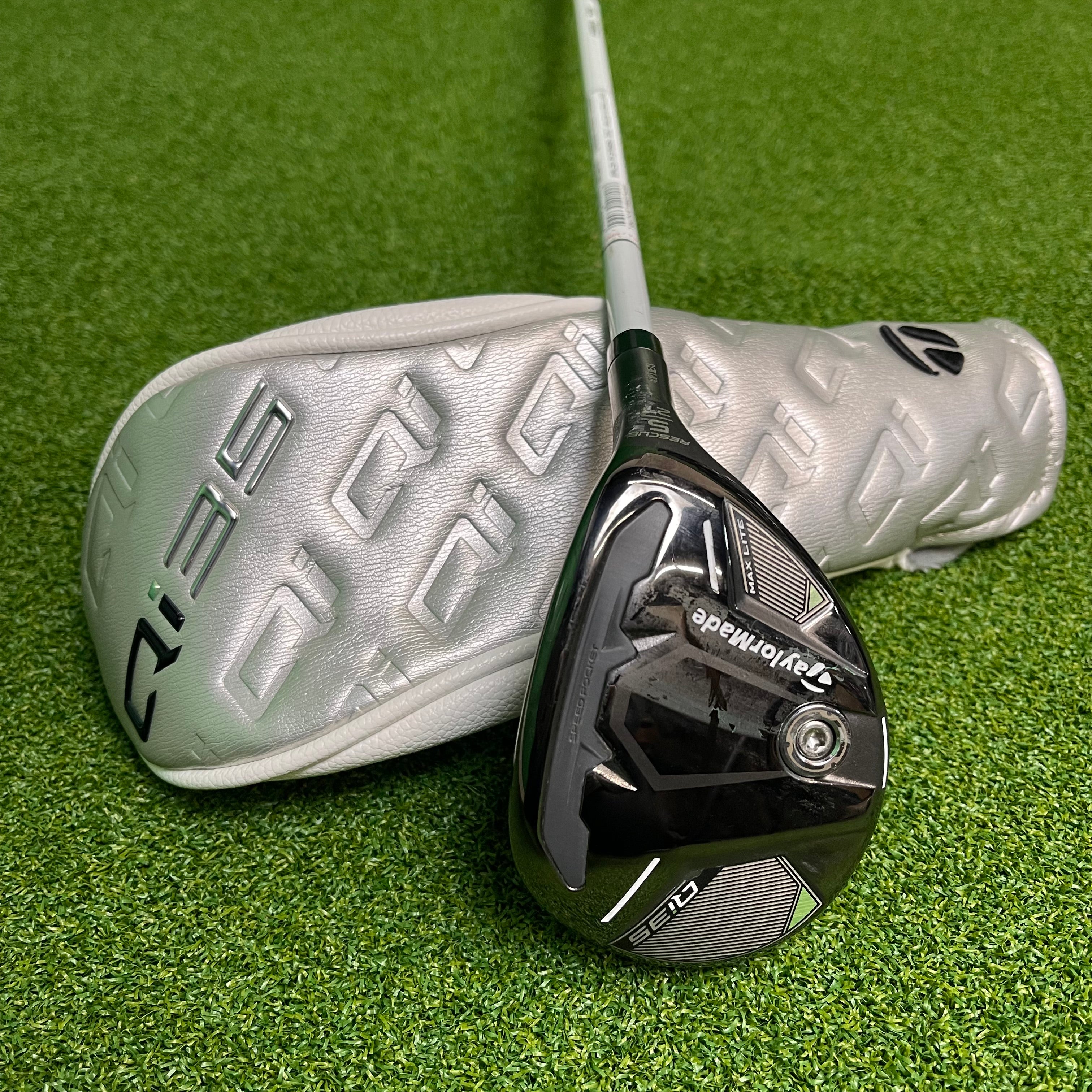 TaylorMade Qi35 Max Lite Ladies Hybrid - 27° (5 Hybrid) - Airspeeder 40 L - Lamkin Ladies