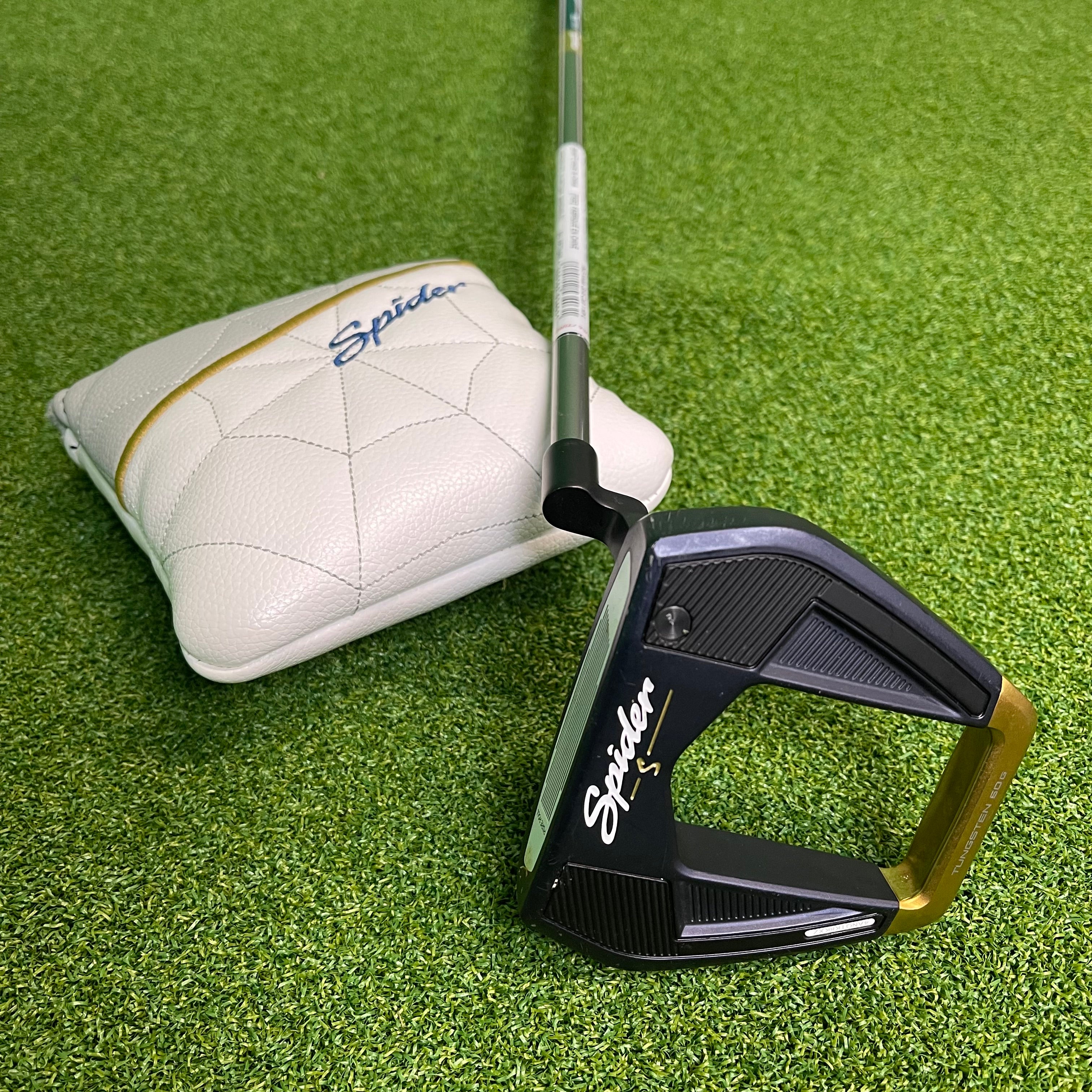 TaylorMade Kalea Gold Spider S Graphite Ladies Putter -  60g - Superstroke Grip