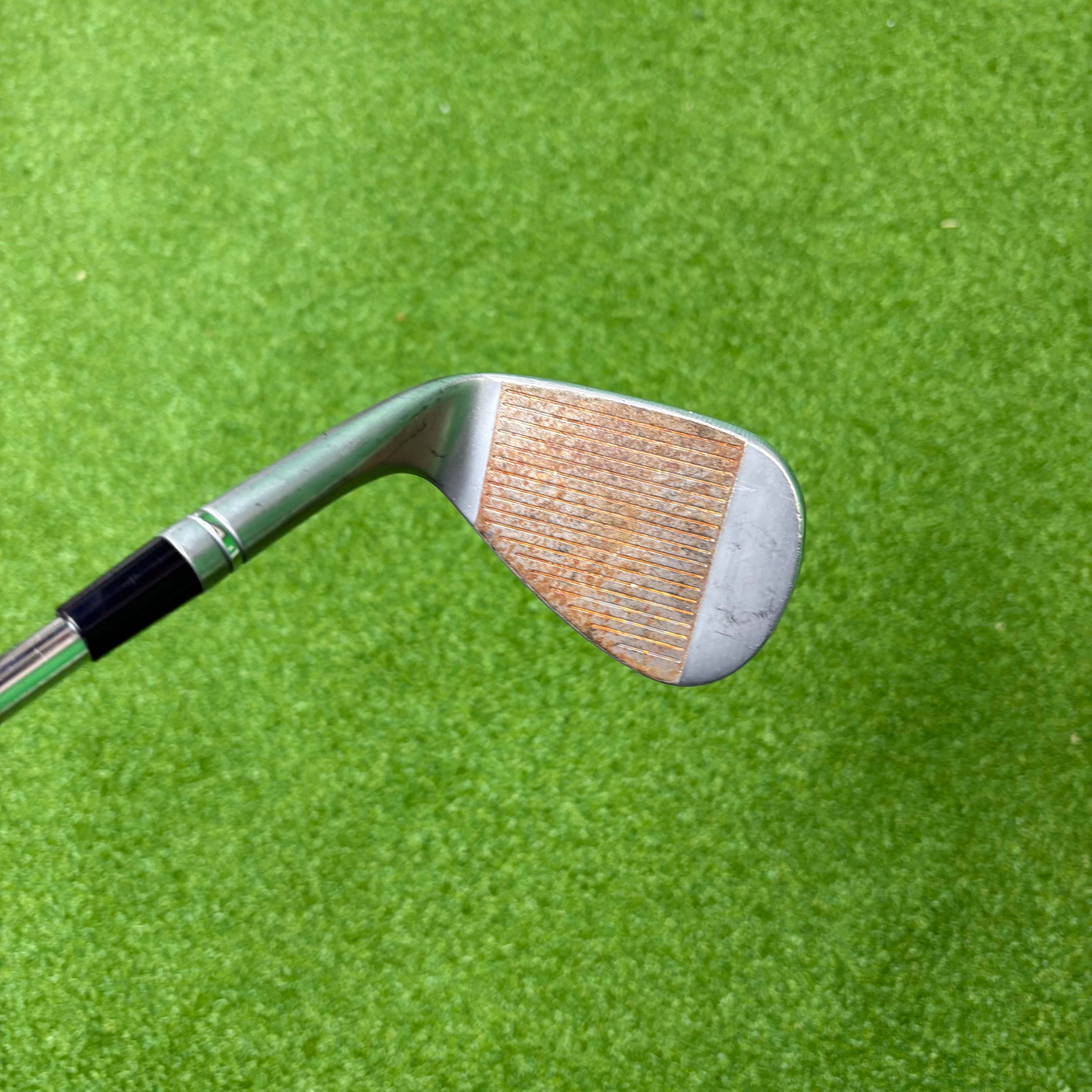 TaylorMade Milled Grind 4 60°/12 HB - Dynamic Gold Tour Issue 115g Wedge Flex - RAW FACE - Lamkin Crossline