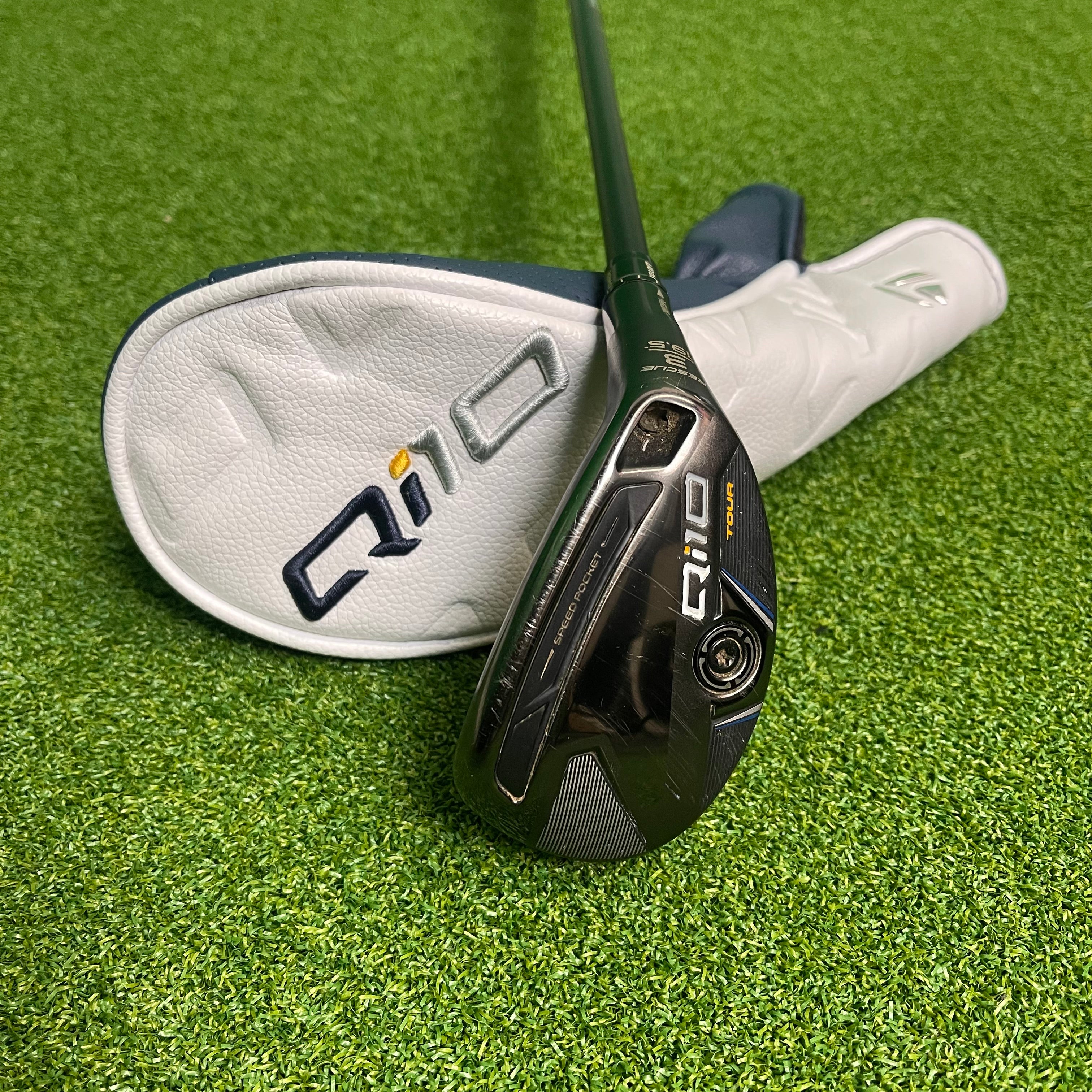 TaylorMade Qi10 Tour 3 Hybrid - 19.5° - Tensei Blue 75g Stiff - Z-Grip