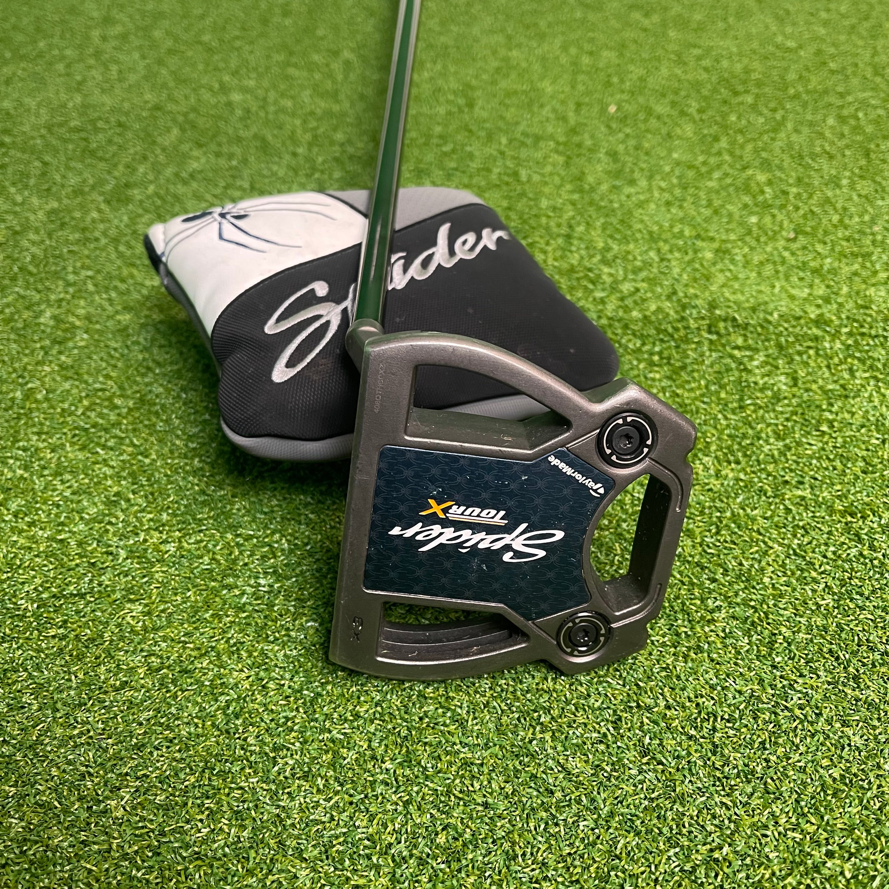 TaylorMade Spider Tour X Gunmetal - 34" - Slant Neck - Superstroke Grip