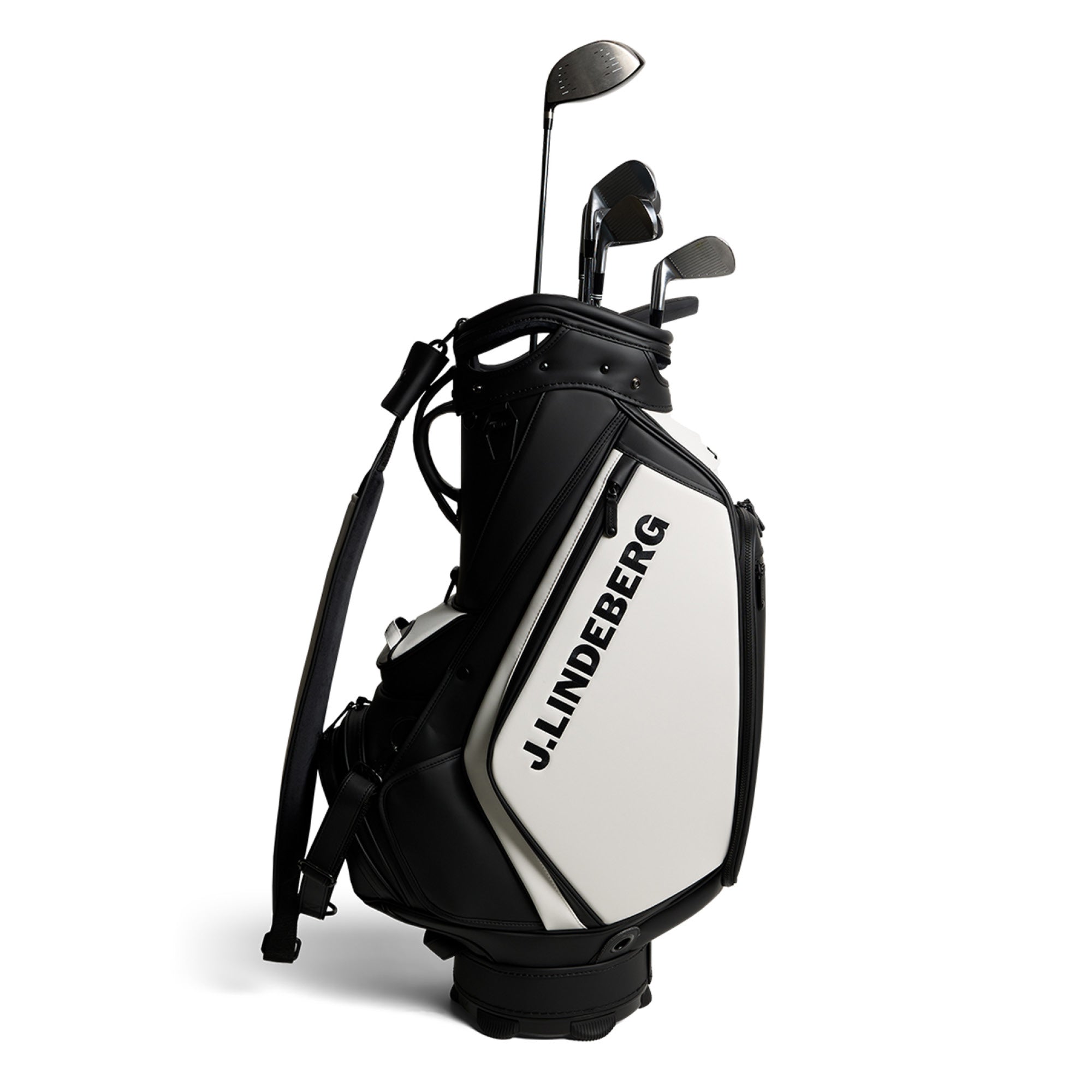 J Lindeberg Prime Golf Staff Bag - Black