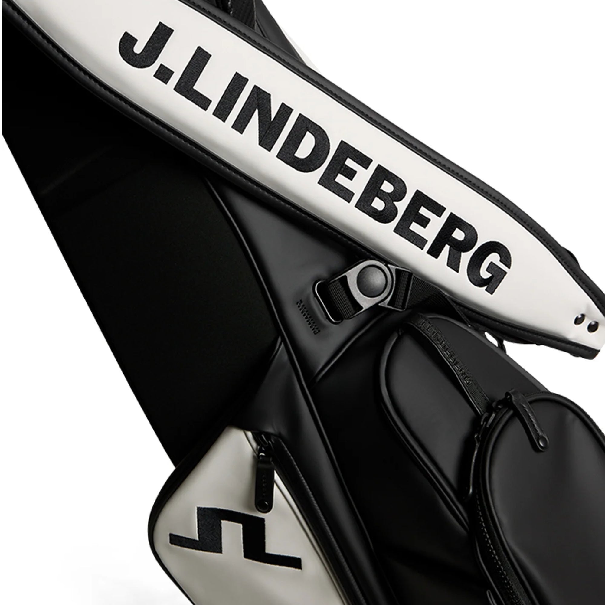 J Lindeberg Sunday Golf Stand Bag - Black