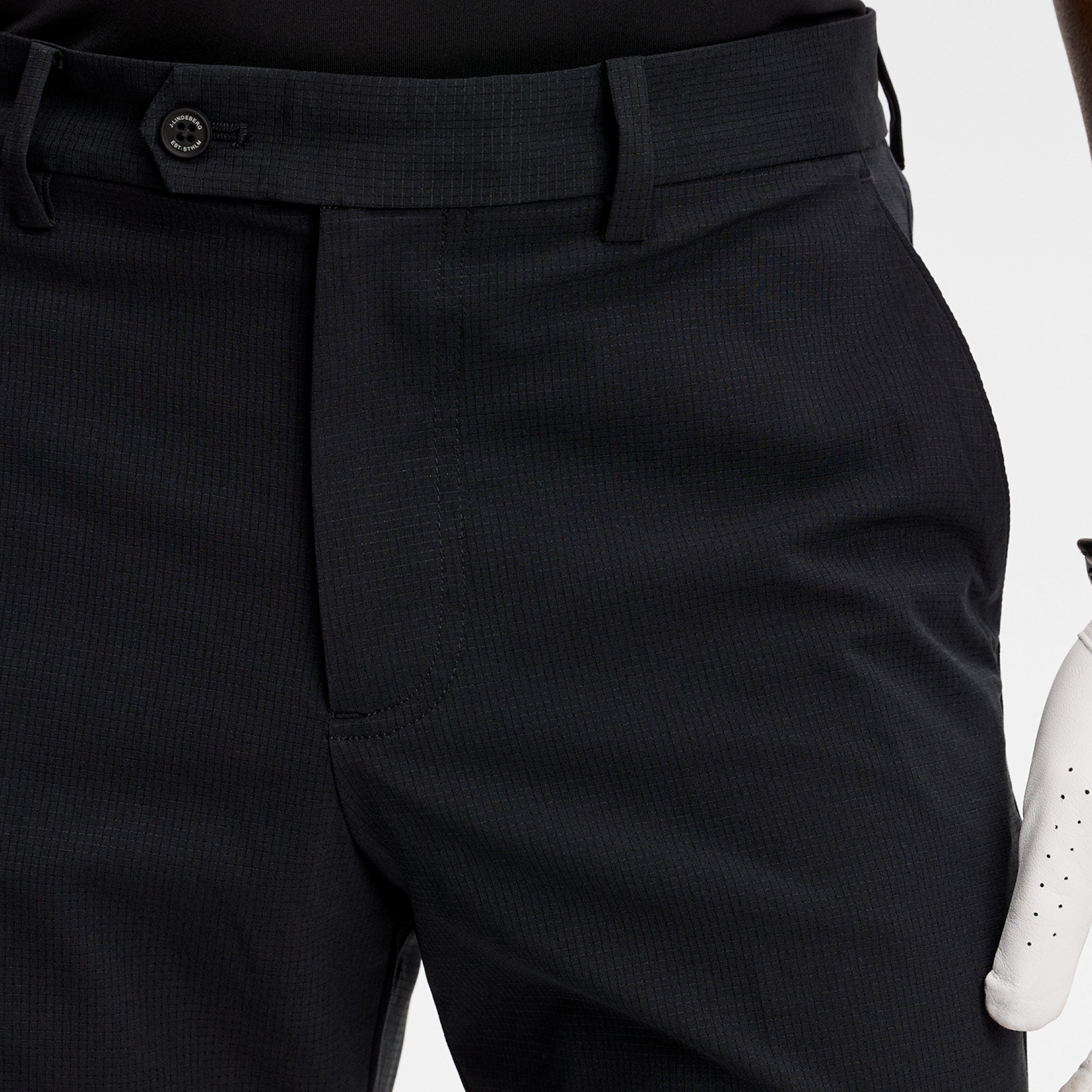 J Lindeberg Vent Golf Shorts - Black