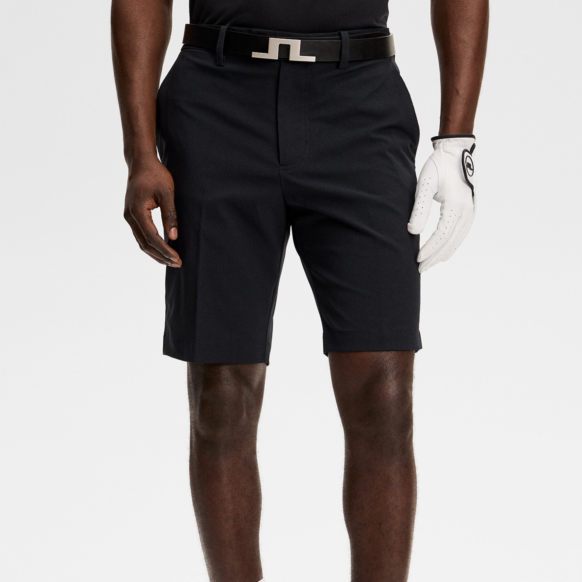 J Lindeberg Vent Golf Shorts - Black