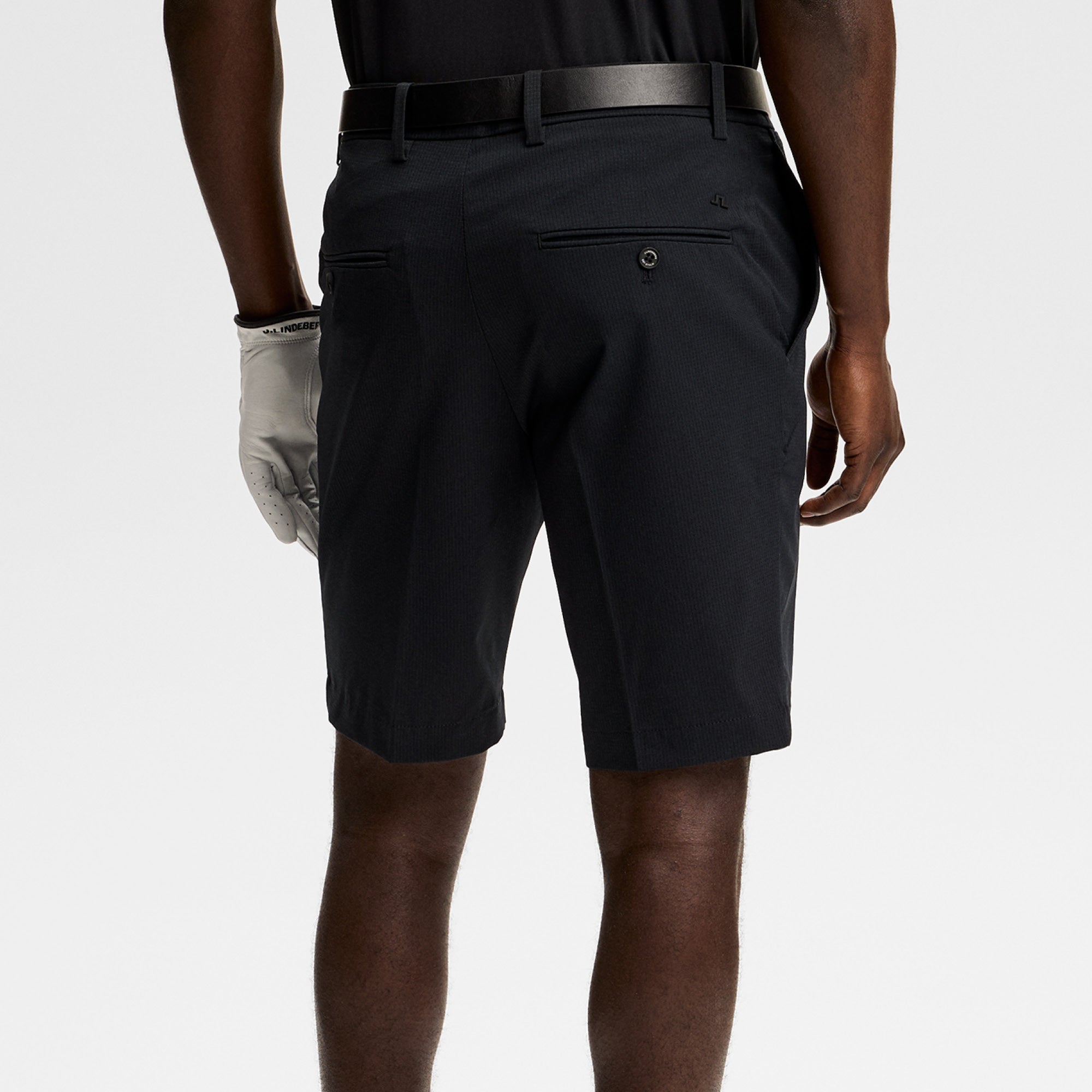 J Lindeberg Vent Golf Shorts - Black