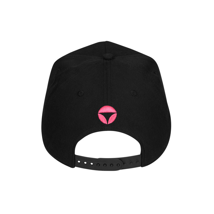 TaylorMade A-Frame Stock Rope Snapback Golf Cap - Black